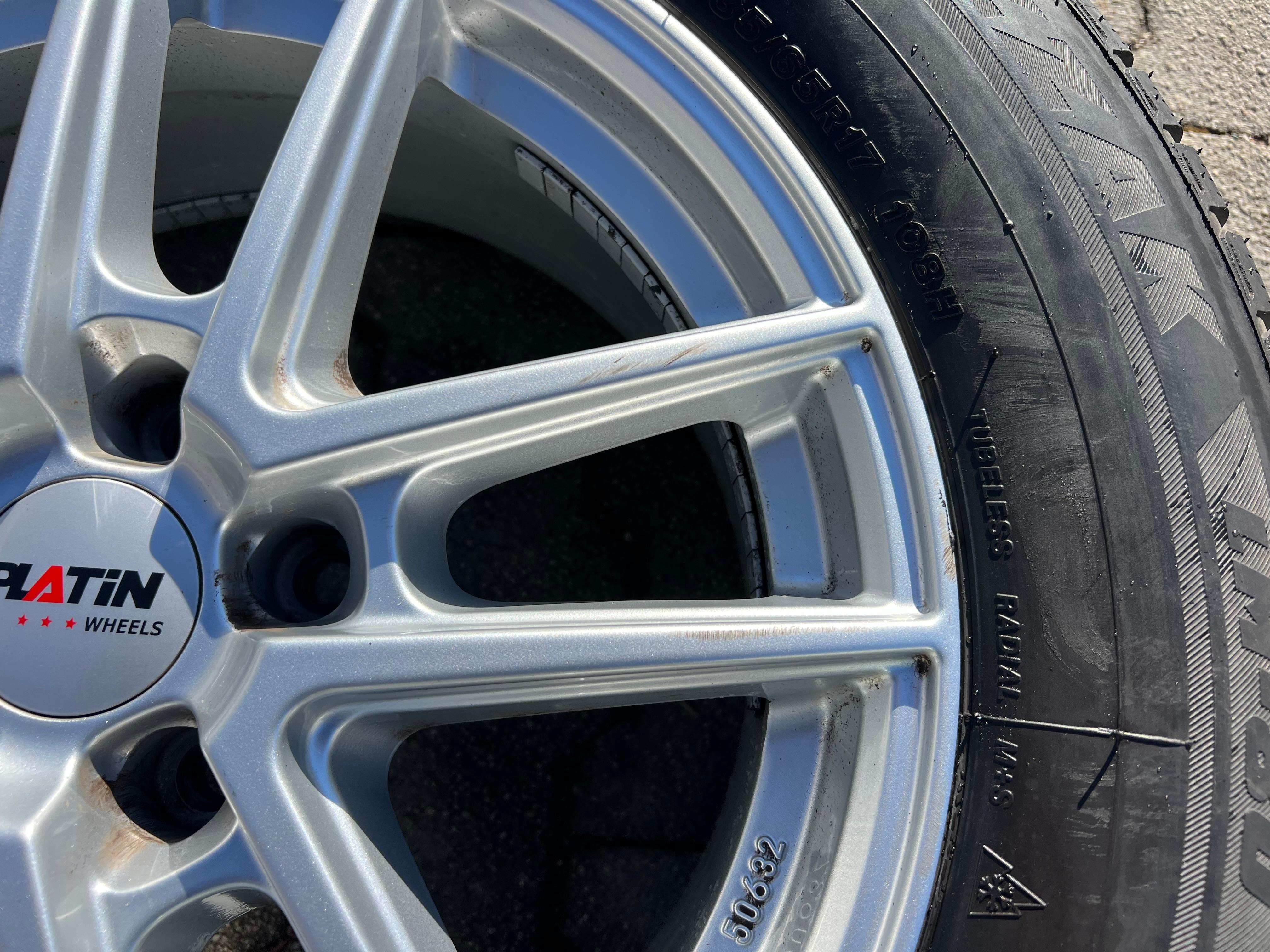 4 CERCHI INVERNALI IN ALLUMINIO MERCEDES BENZ CLASSE GLC X204 235/65R17 108H RDKS CONSEGNA GRATUITA