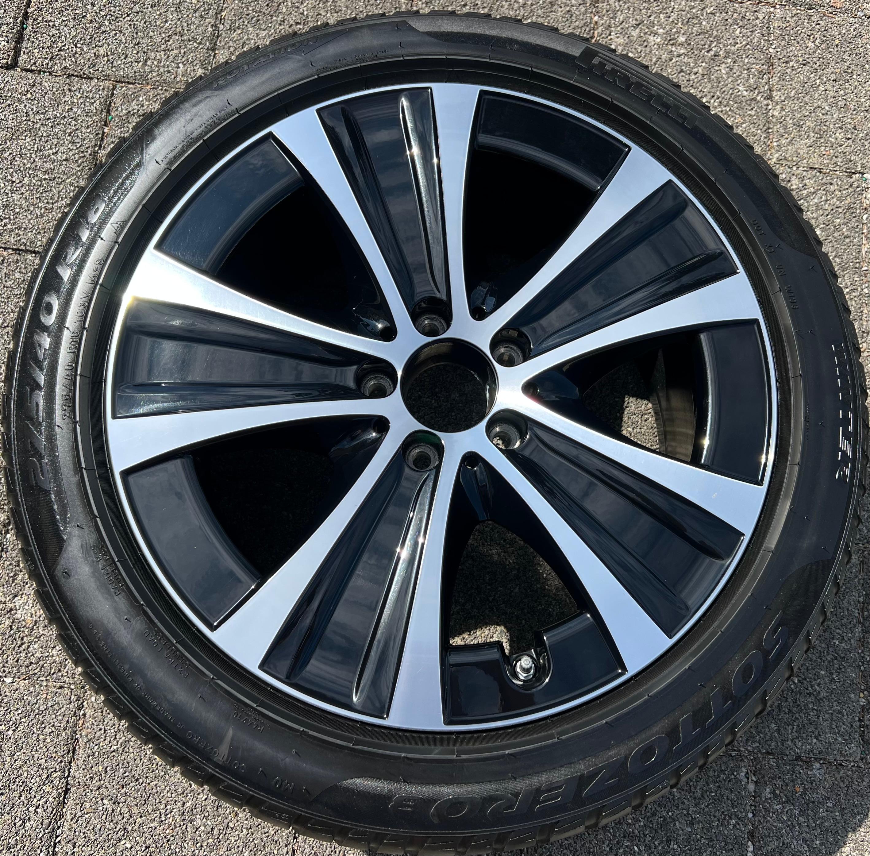 1 jante alu d'origine 18" Mercedes Classe E W213 A2134015300 9x18 ET52,5, livraison gratuite