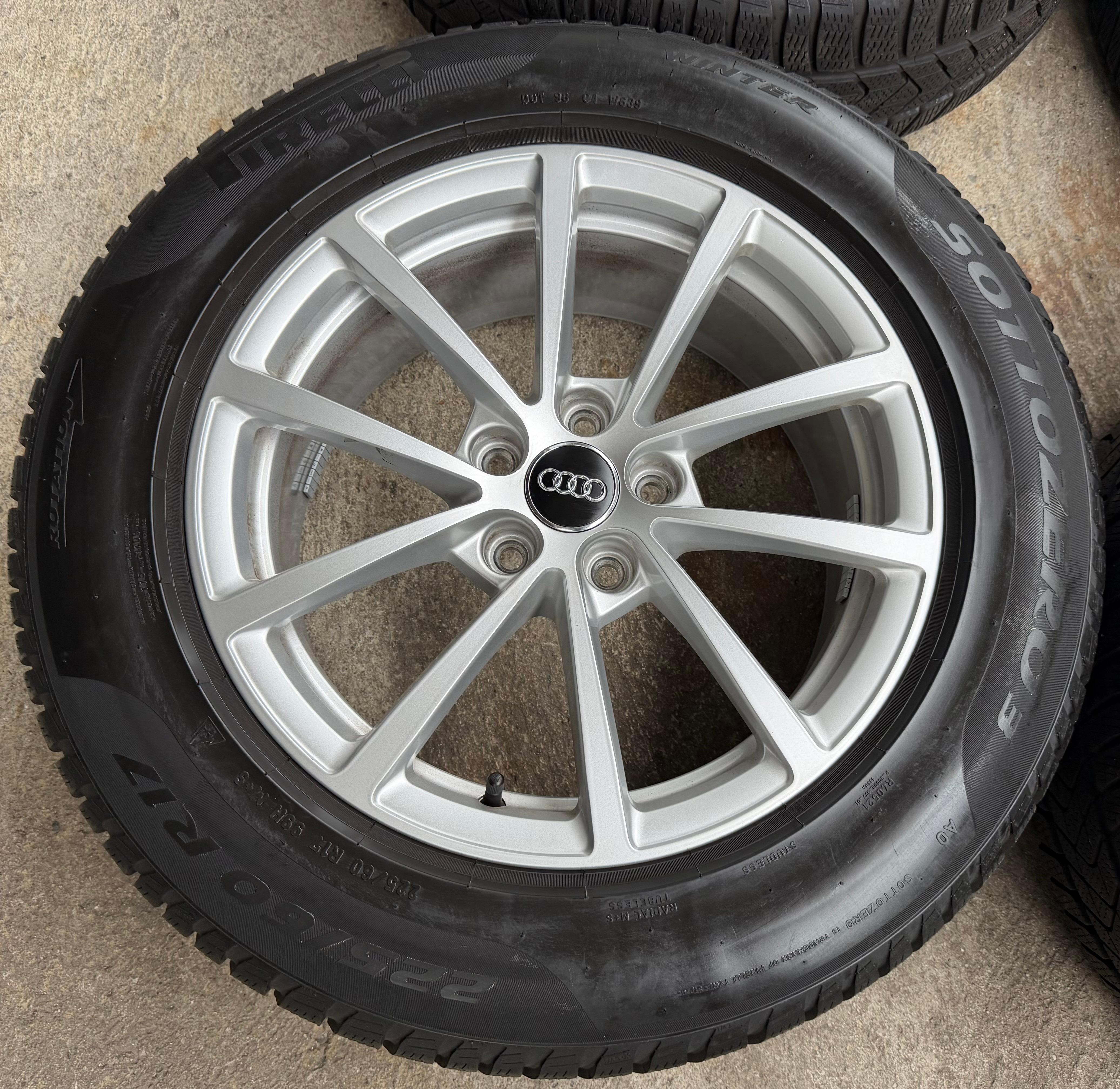 4 ORIGINAL 17" ALUFELGEN FELGEN AUDI A6 + AVANT 4K F2 C8 4K0601025 7,5x17 ET36