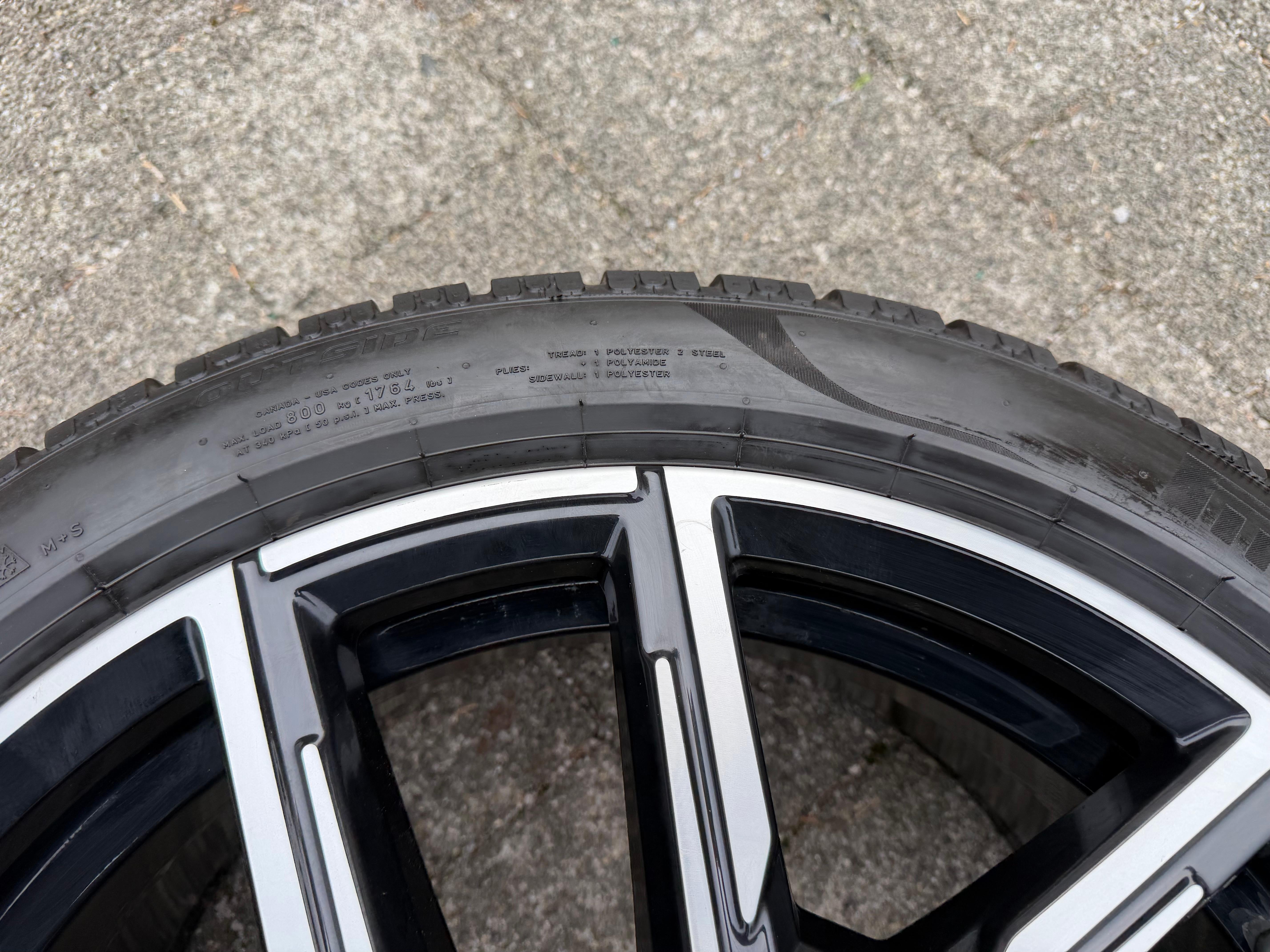 4 originele 19" lichtmetalen winterwielen BMW 4-serie Gran Coupé G26 i4 STYLING 859M M859
