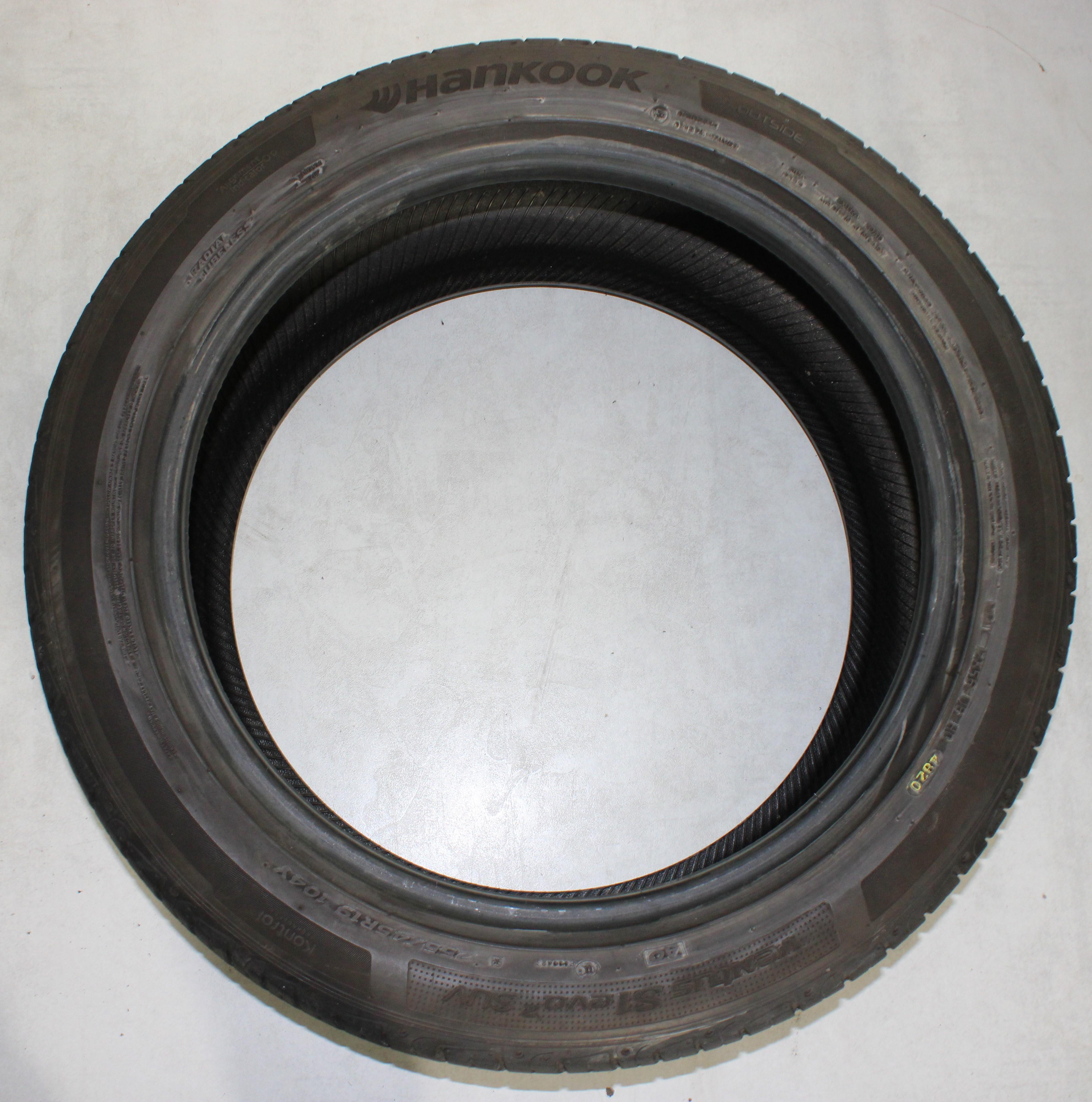2 x 255/45R19 104Y Sommerreifen Hankook Ventus S1 Evo 2 SUV AO 4,5-5mm 2020
