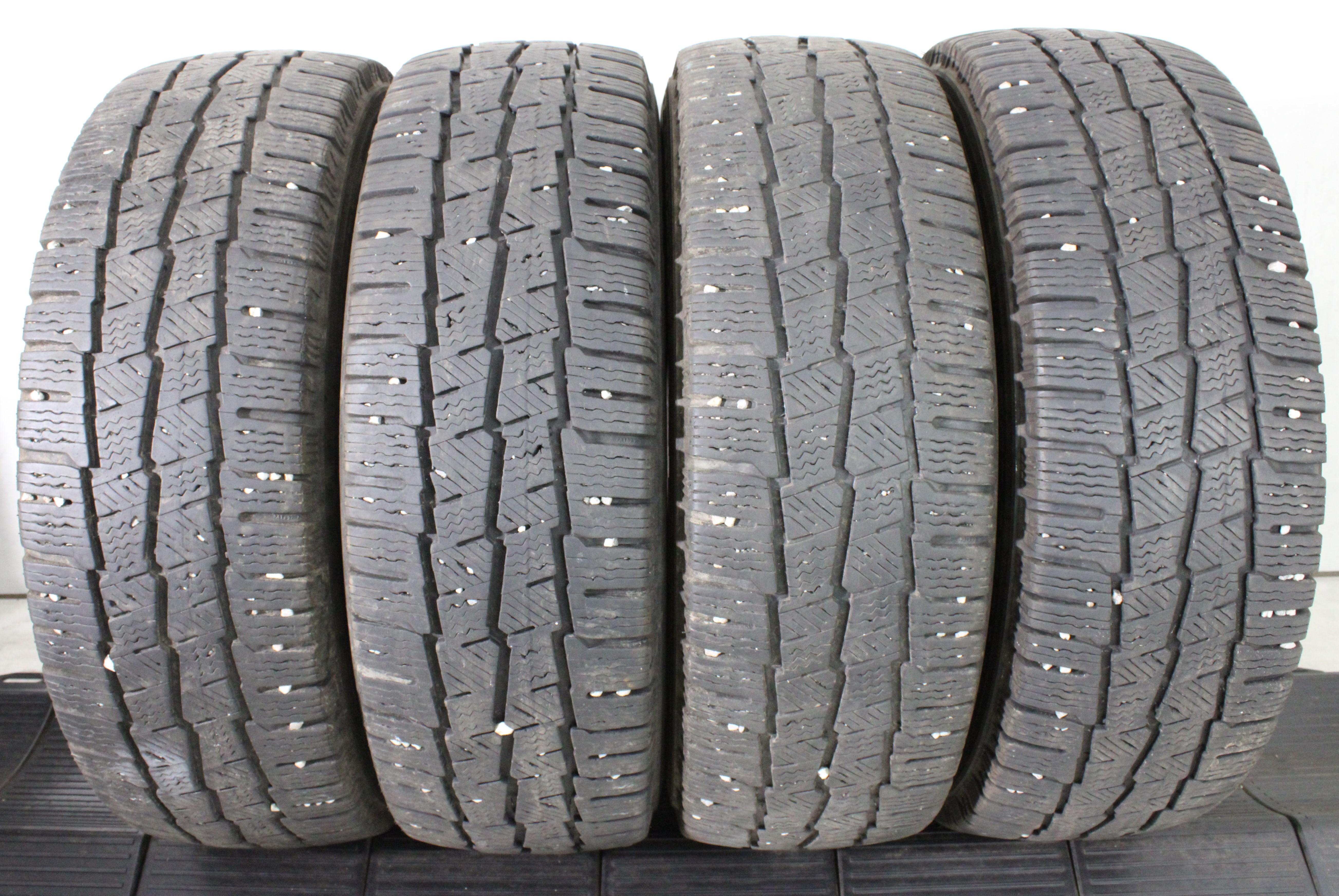 4 x 215/65R16C 109/107R Winterreifen Michelin Agilis Alpin 2x6mm/2x6,5-7mm 3x2023/1x2024