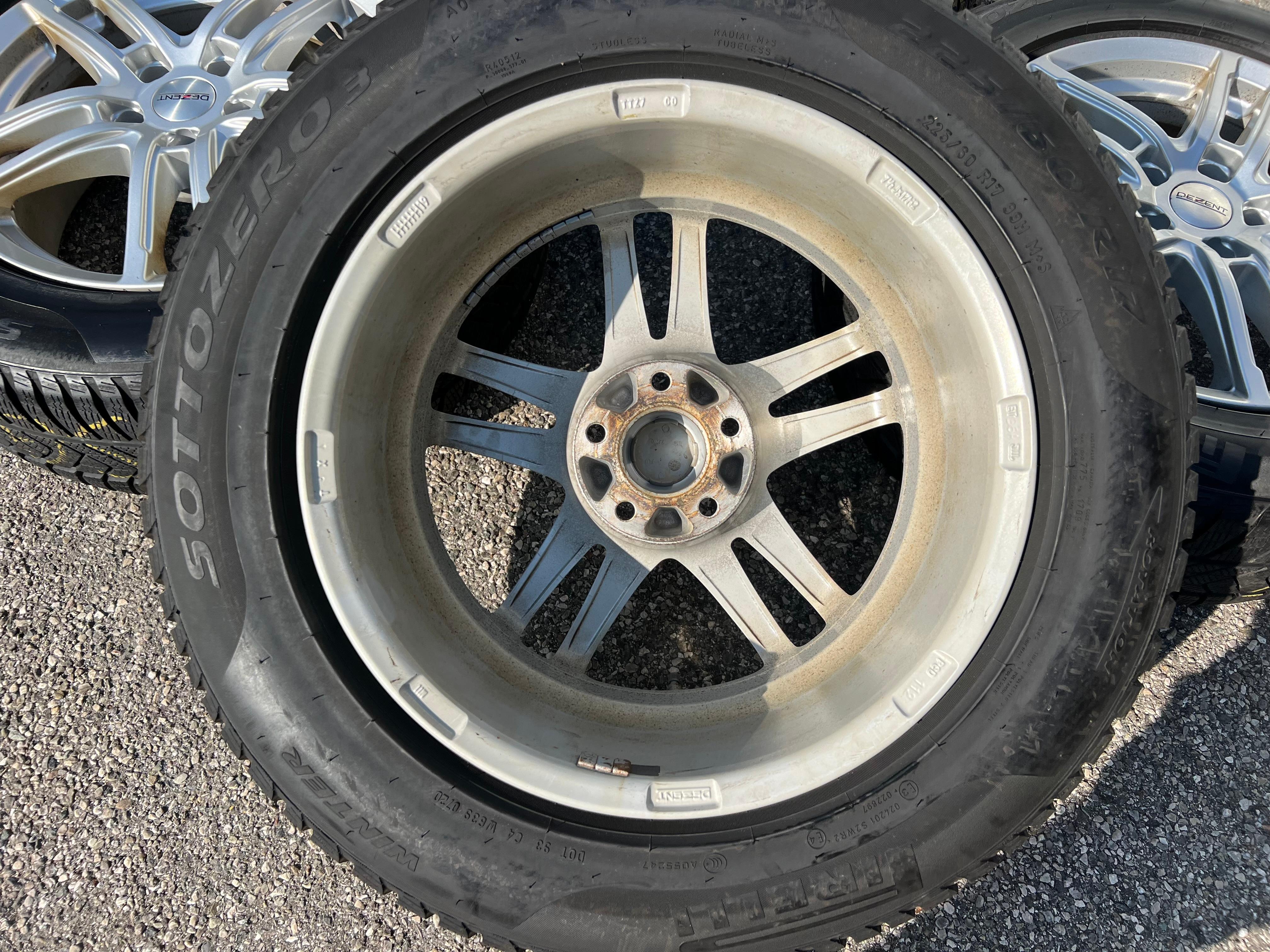 4 ROUES D'HIVER ALU 17" AUDI A6 A7 AVANT LIMOUSINE F2 225/60R17 99H RDKS FRANCO DOMICILE