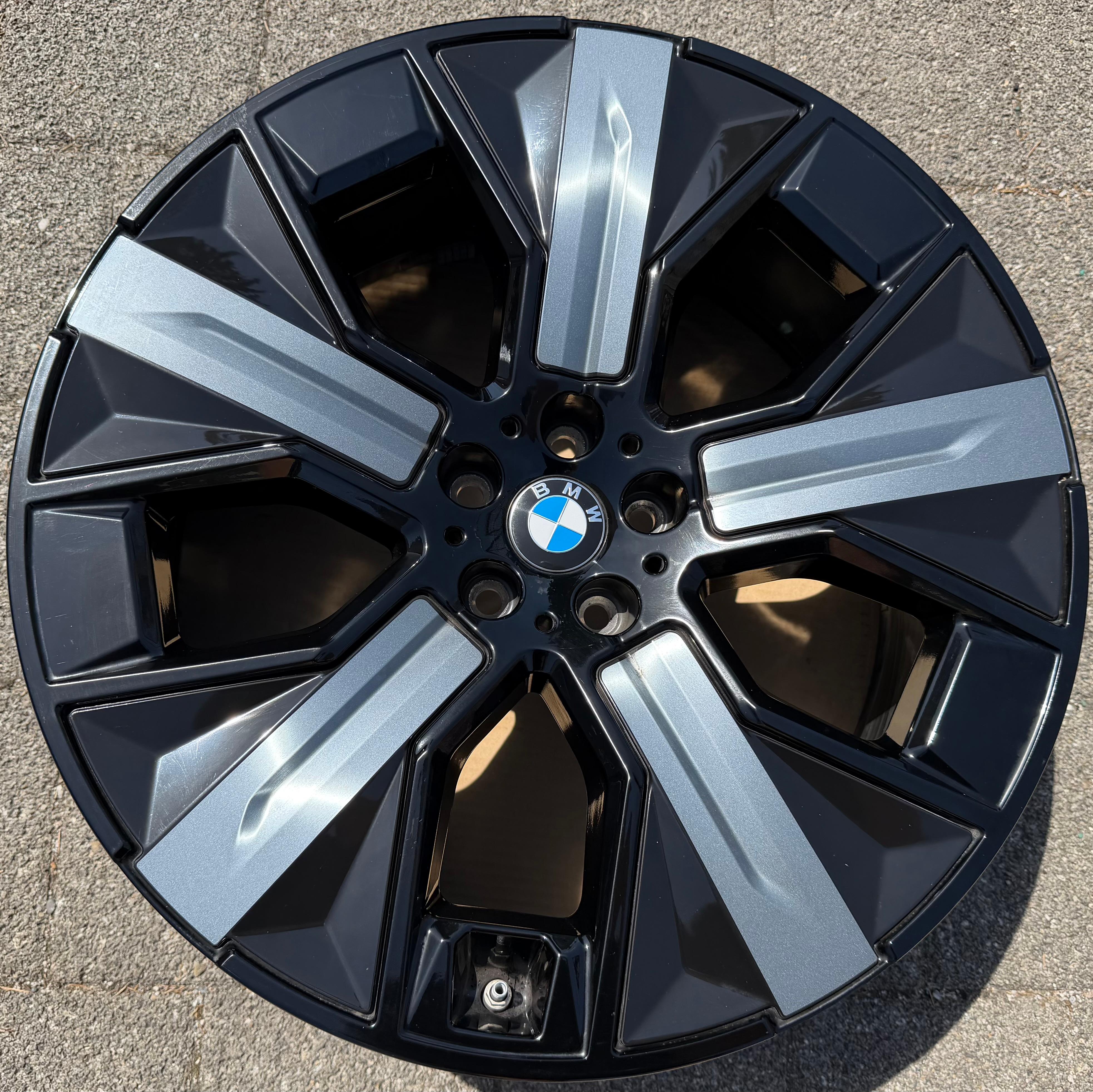 1 llanta de aluminio original de 21" para BMW IX i20, referencia 5A02655, 9x21, ET36, diseño 1011, con sistema RDKS