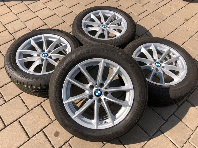 4 ROUES D'ÉTÉ ORIGINALES 17" EN ALUMINIUM BMW SÉRIE 5 G30 G31 225/55R17 101Y