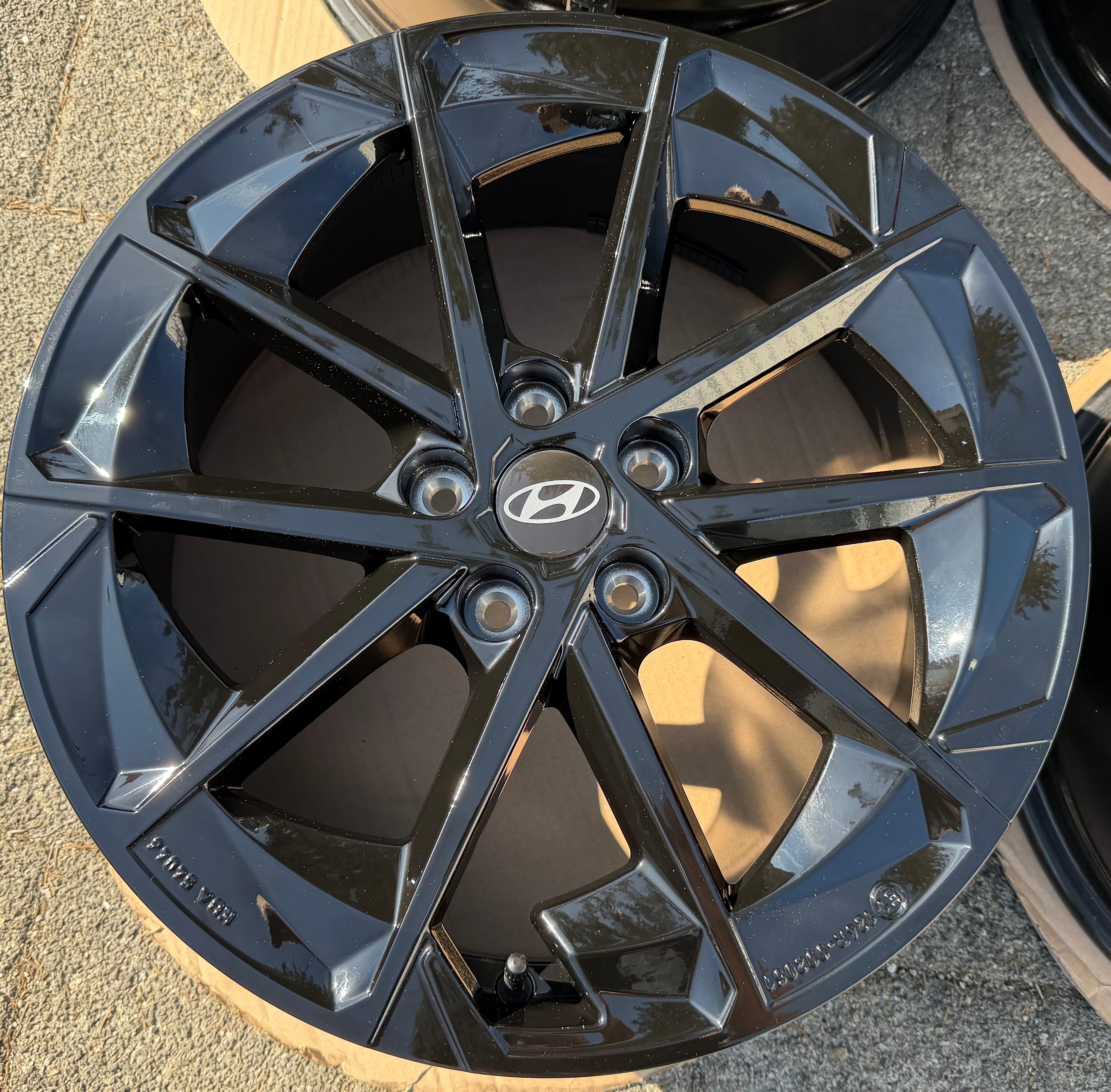 4 CERCHI IN LEGA DA 19" ORIGINALI PER HYUNDAI IONIQ 5, I30, SANTA FE, KONA E TUCSON 7,5x19 ET49,5 RDKS