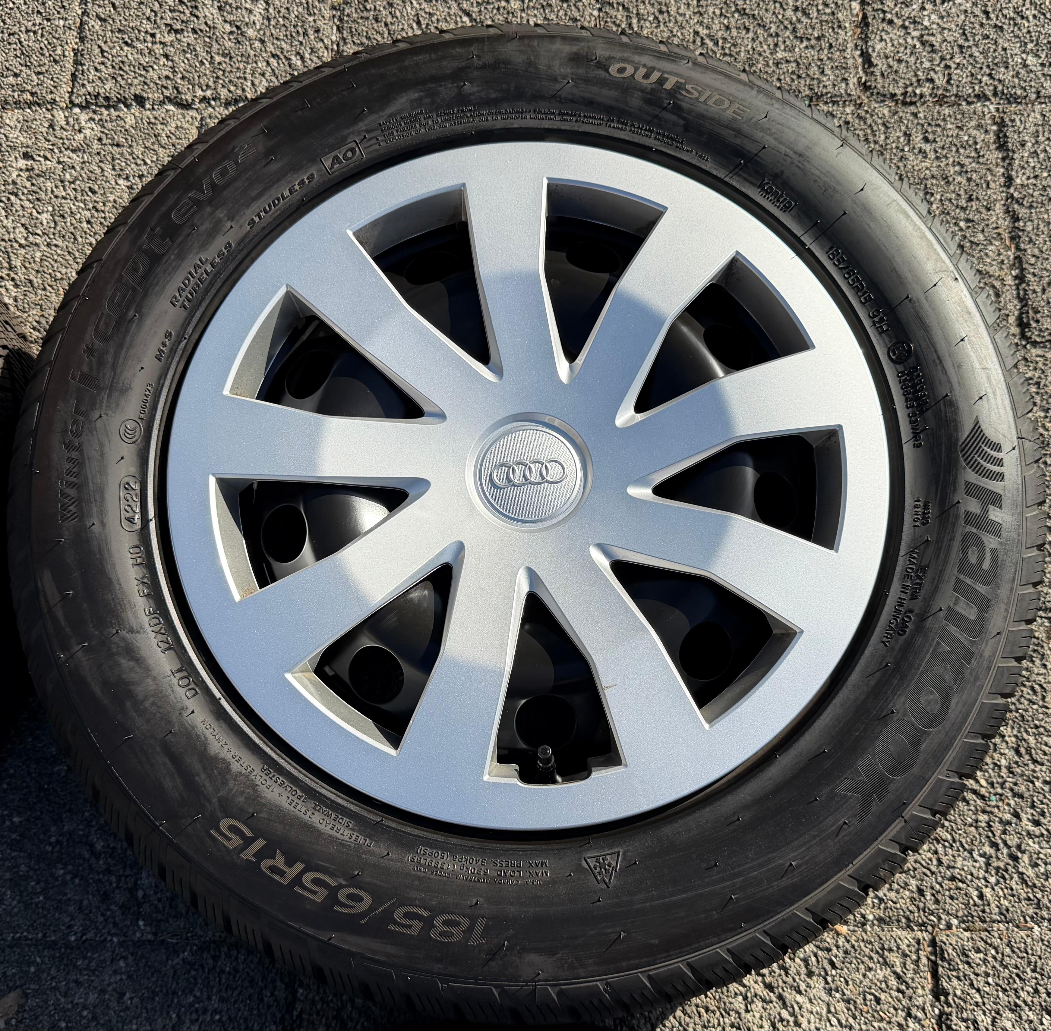 4 WINTERRÄDER AUDI A1 CITY CARVER GB SEAT IBIZA ARONA KJ VW POLO AW 2G 185/65R15 92T