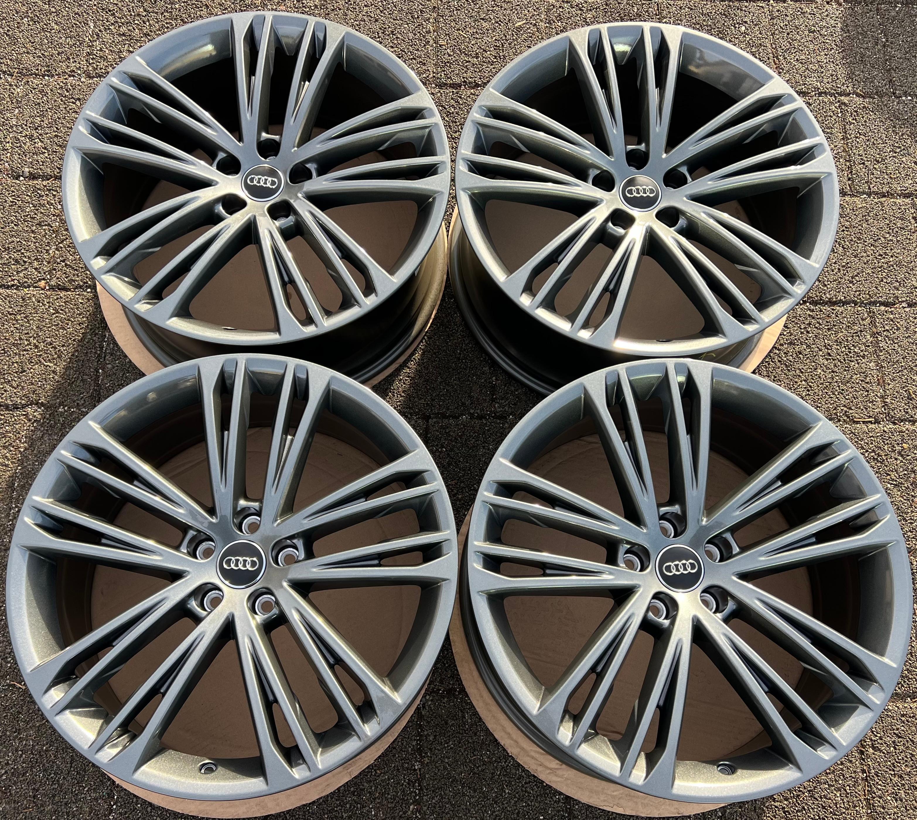 4 ORIGINELE 20" ALUMINIUM VELGEN AUDI A7 S7 4K 8,5x20 ET30 4K8601025AK NIEUW