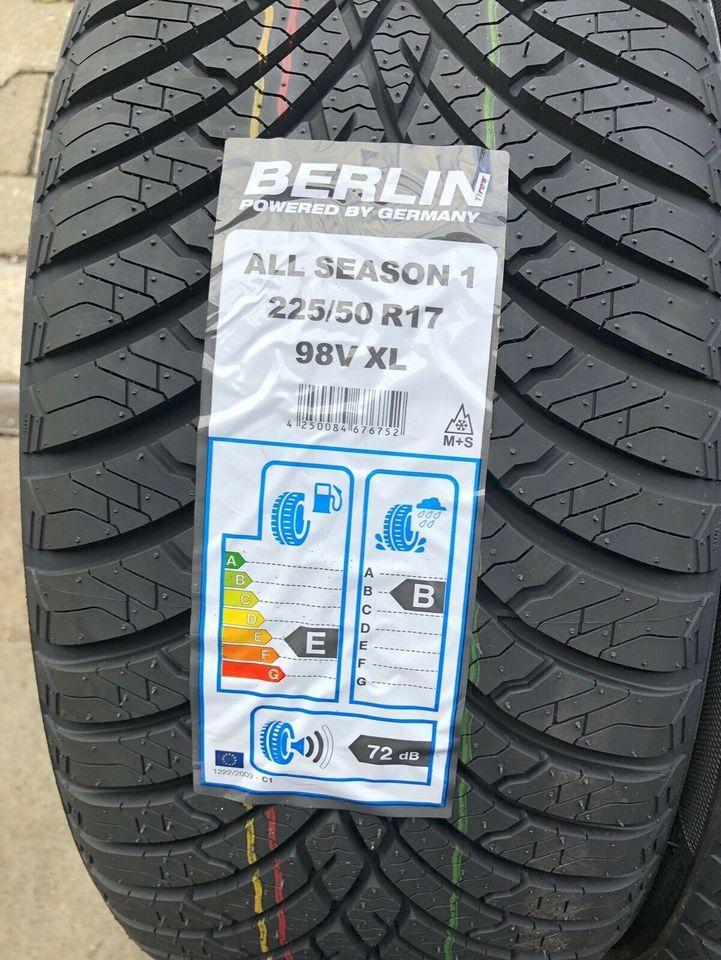 2 X 225/50R17 98V BERLIN TIRES PNEUS TOUTES SAISONS NEUFS