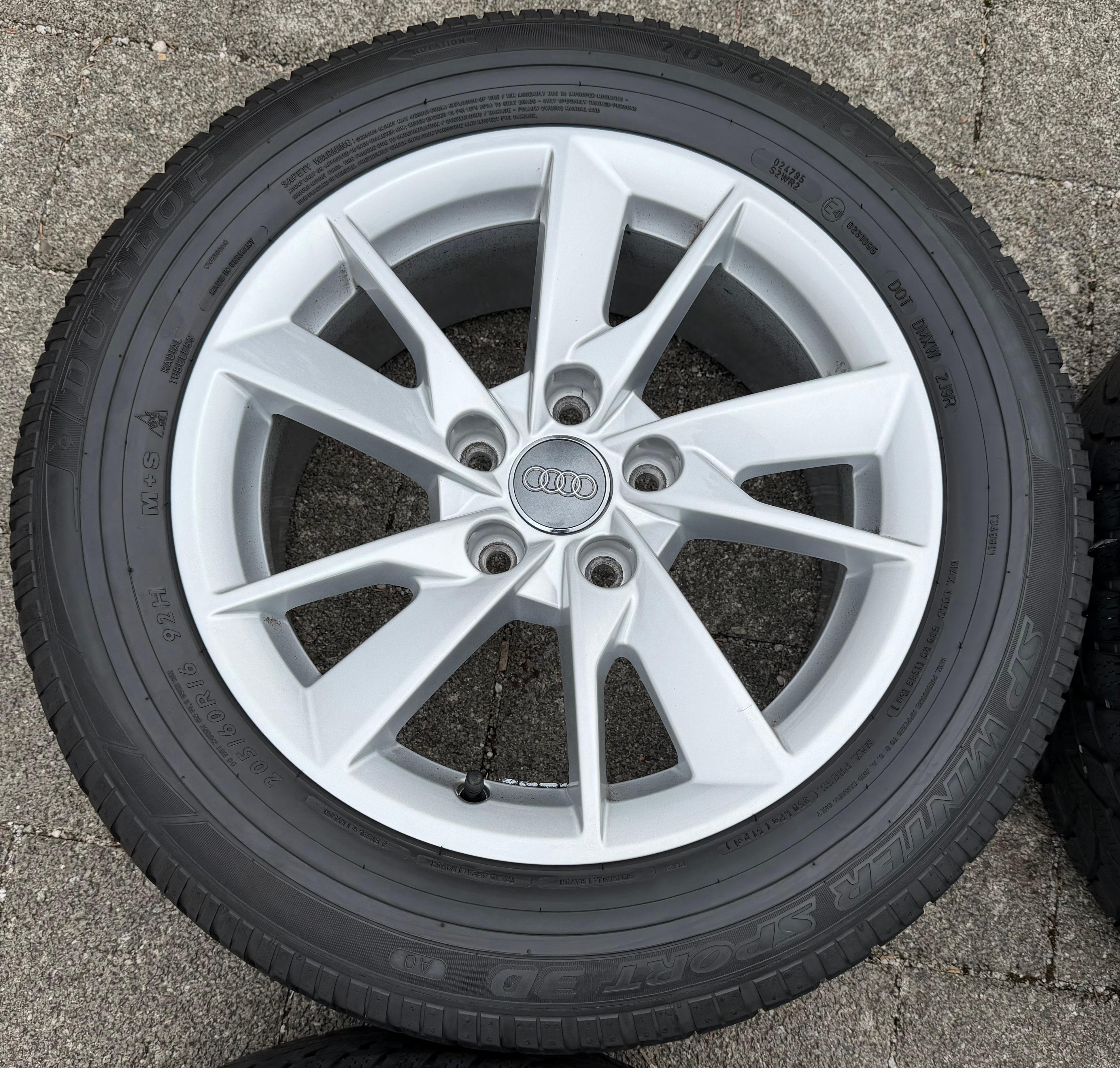 4 Original 16" Alufelgen Felgen Audi A4 8W B9 8W0601025B 7x16 ET35