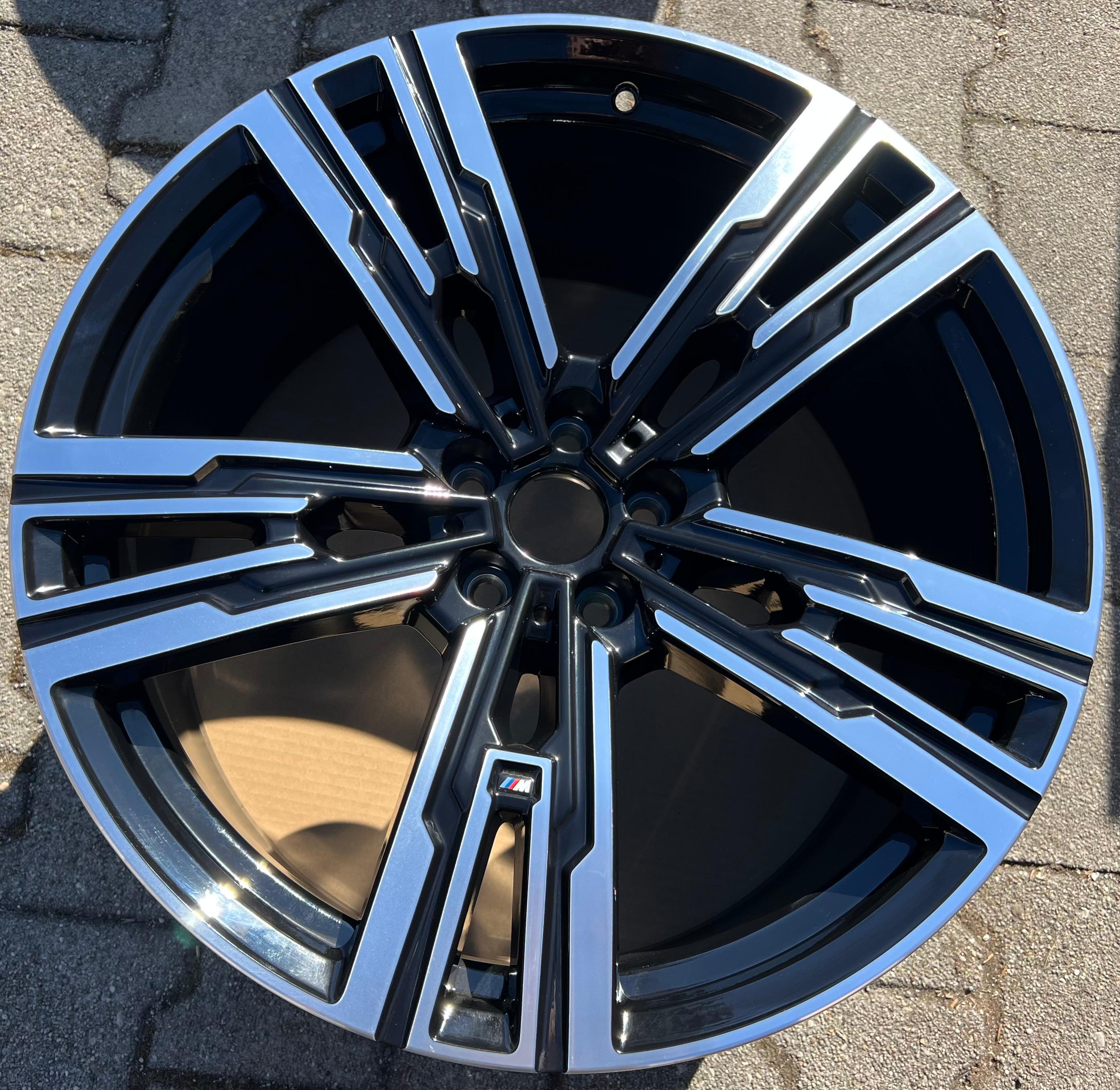 1X CERCHIO ORIGINALE 21" IN ALLUMINIO BMW SERIE 7 i7 G70 STYLING 908M 5A19DF1 10x21 ET44