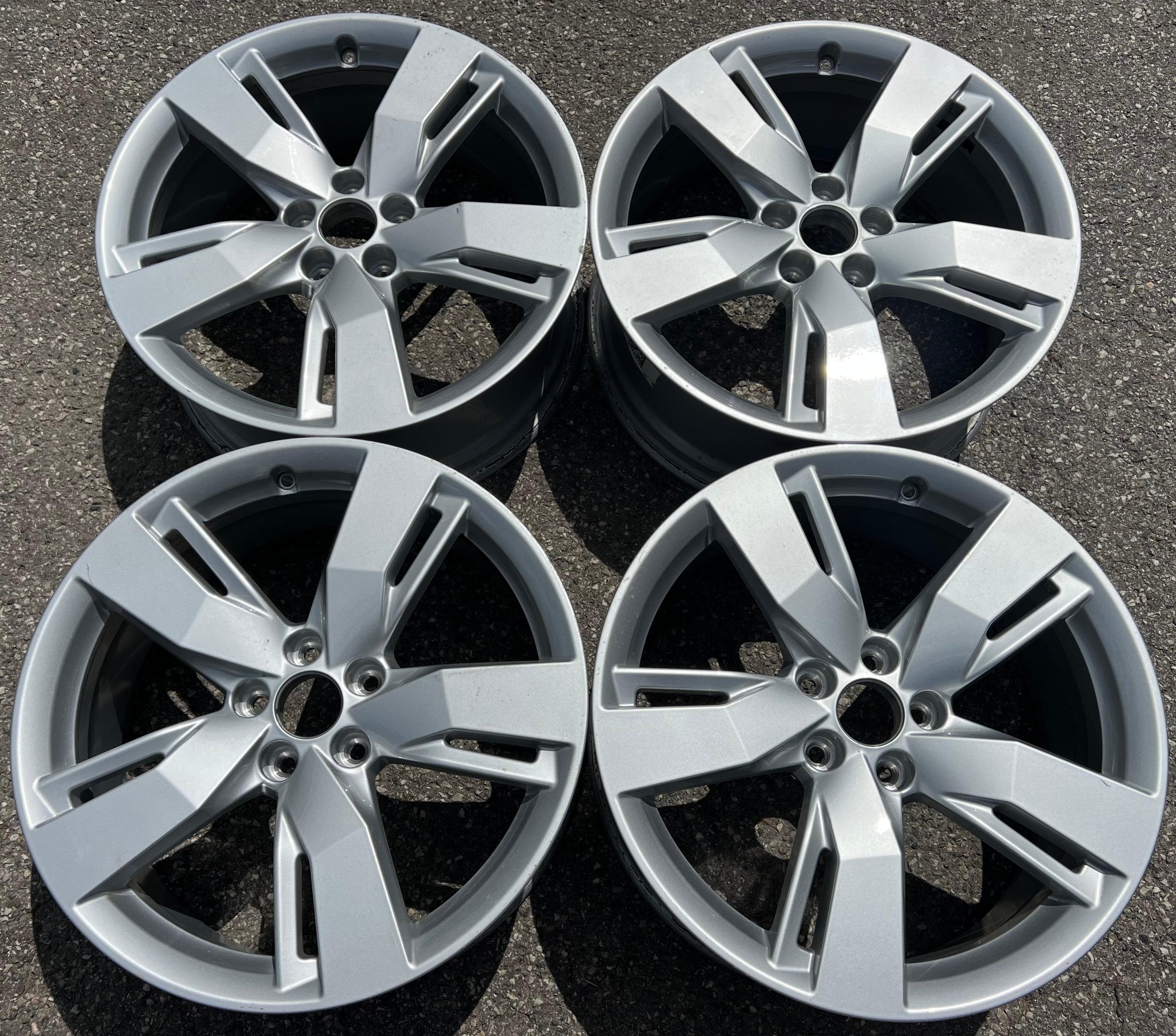 4 ORIGINAL 19" ALUMINIUM WHEELS AUDI Q5 FY 80A601025D 8x19 ET39 ET39 S-LINE FREEHOUSE