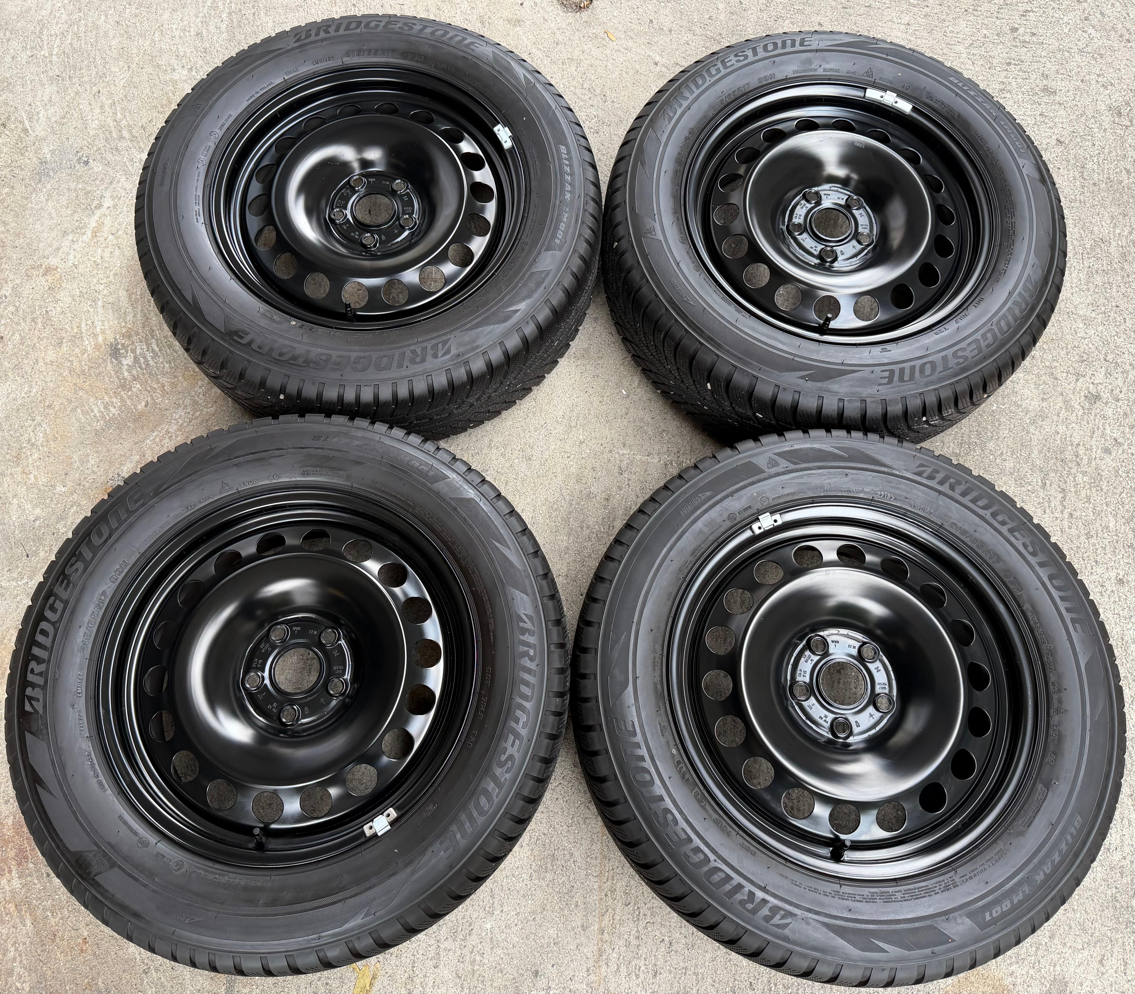 4 Winterräder Audi Q3 F3 Seat Tarraco Skoda Kodiaq VW Tiguan II 5NA 215/65R17 99H