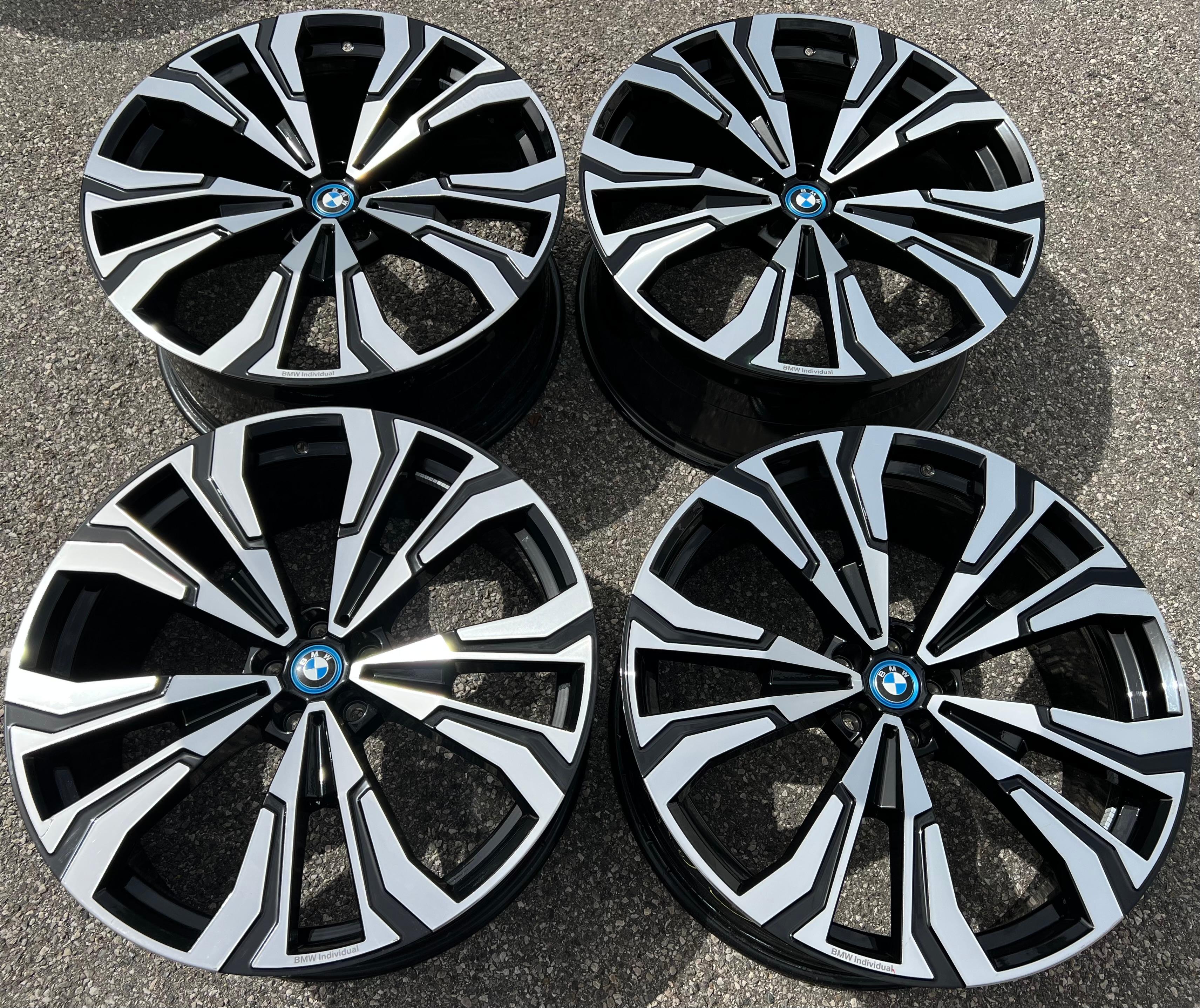 4 ORIGINELE 23" ALUMINIUM WIELEN BMW X7 G07 STIJL 914i INDIVIDUEEL 7916264 7916269 VRIJSTELLING