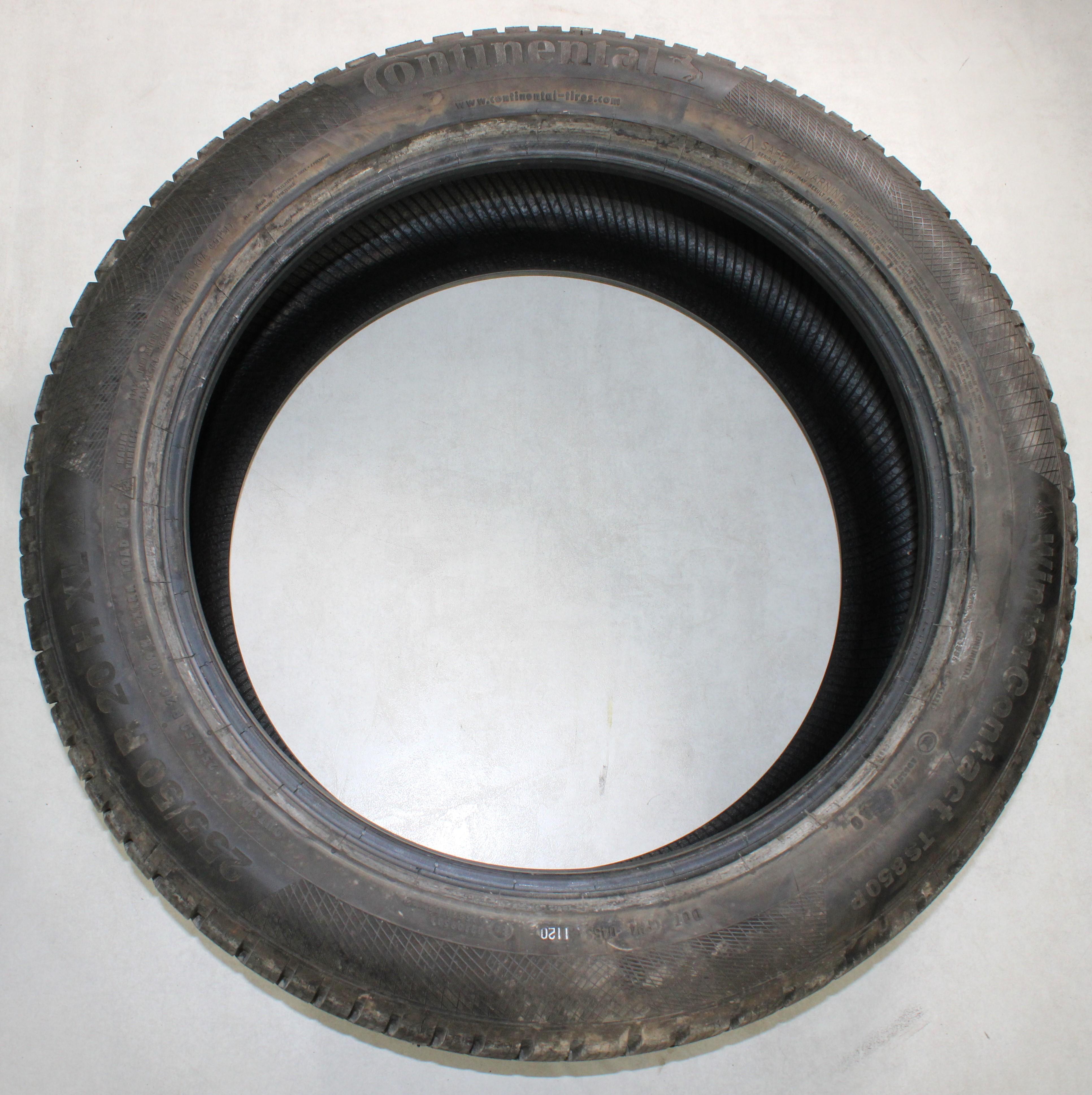 2 x 255/50R20 109H Winterreifen Continental Winter Contact TS850P AO 8-8,5mm 2020/2022 XL