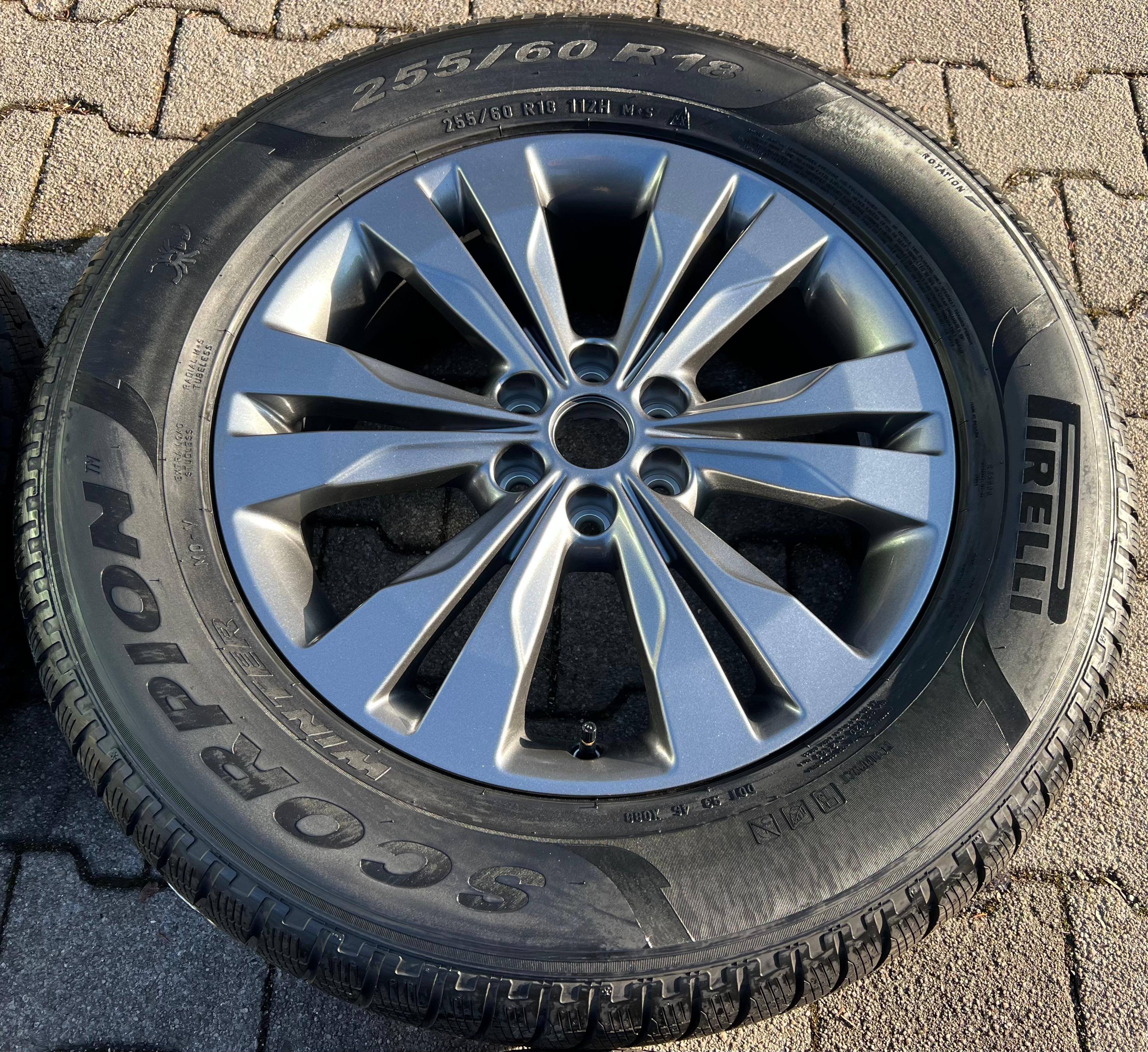 4 CERCHI INVERNALI ORIGINALI IN ALLUMINIO 18" MERCEDES X-CLASS 470 255/60R18 112H RDKS CONSEGNA GRATUITA