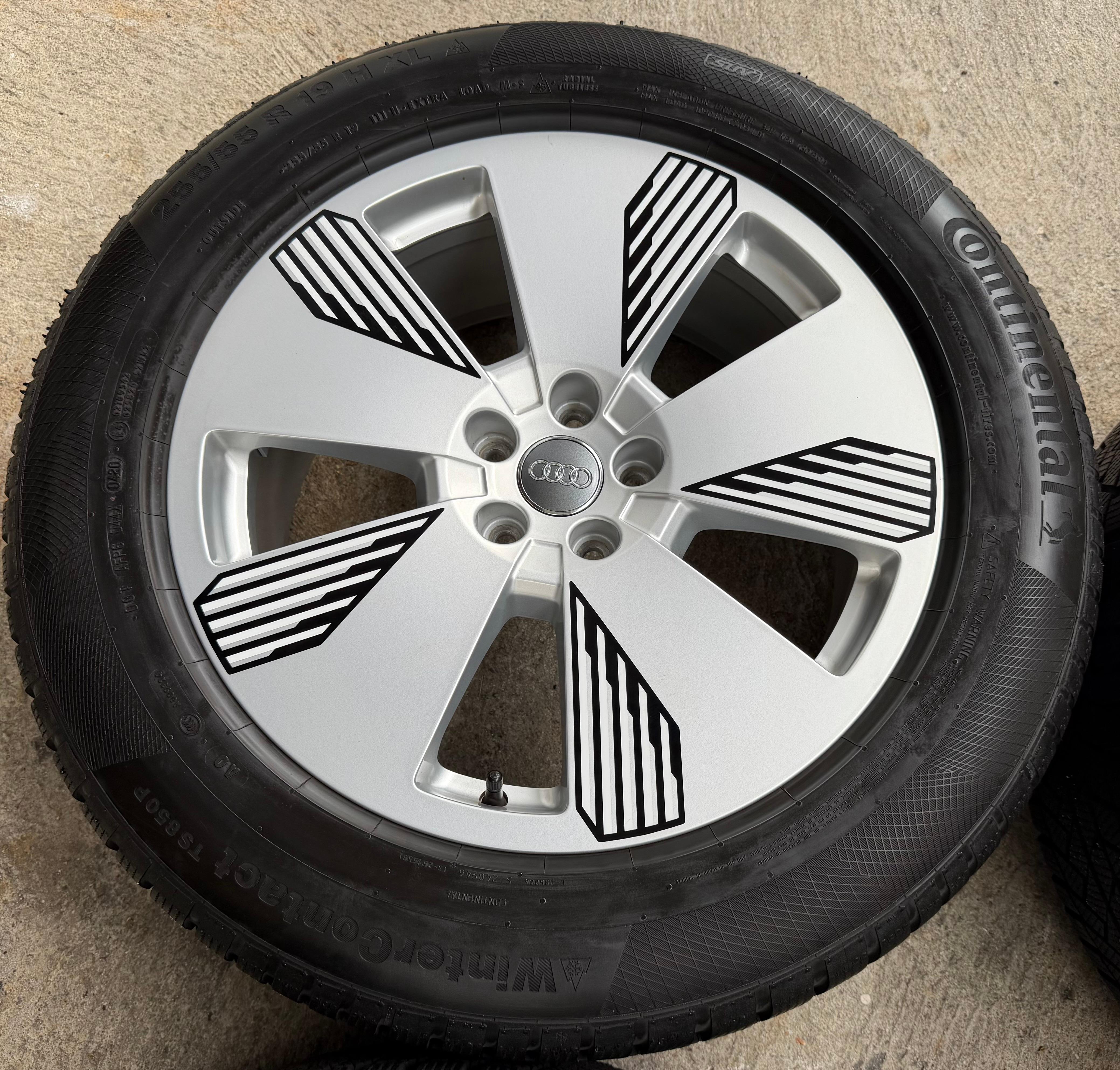 4 ORIGINAL 19" ALU WINTERRÄDER AUDI E-TRON 4KE GEN 4KE601025L ETRON RDKS FREIHAUS
