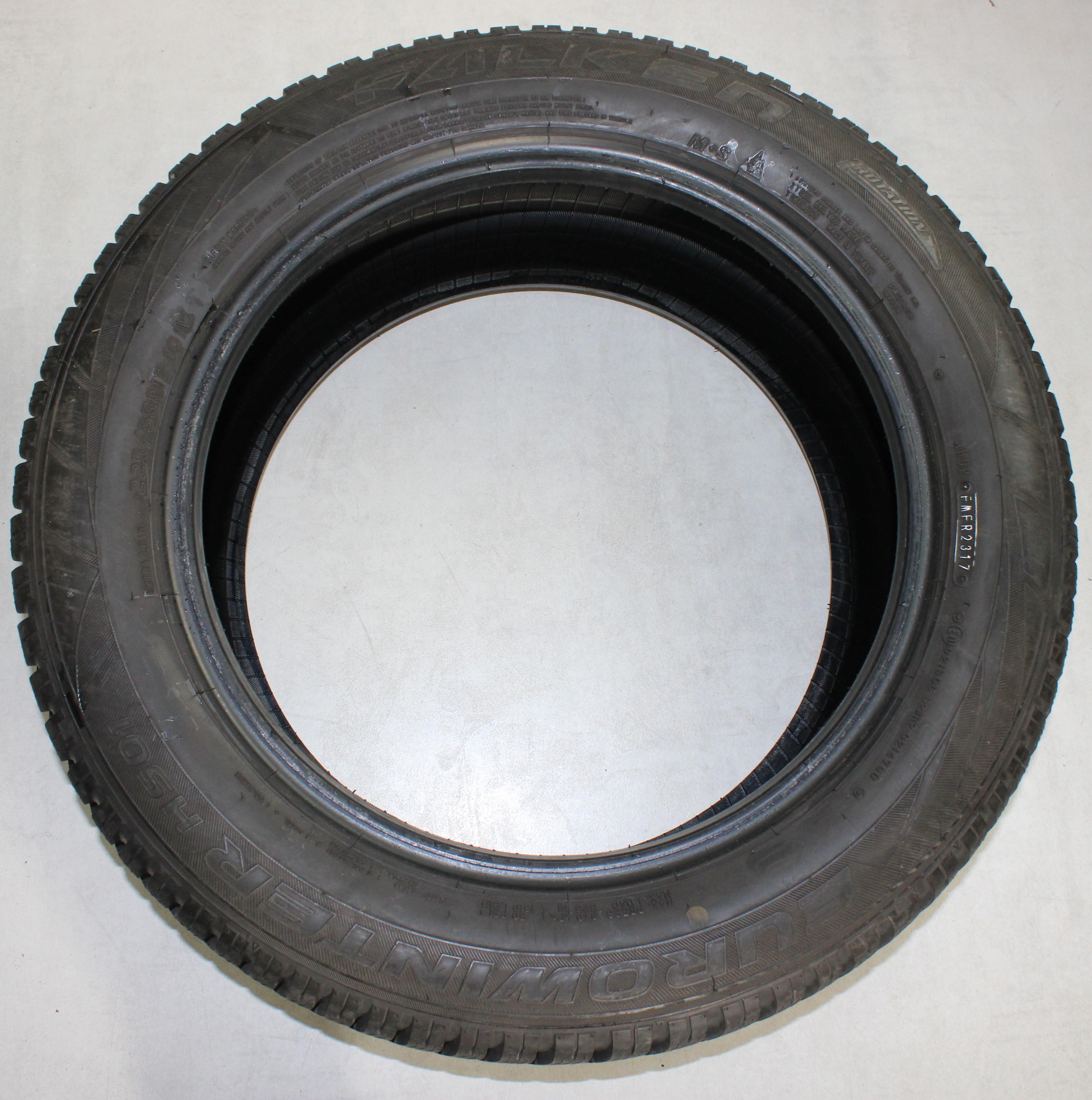 4 x 225/55R17 101V Winterreifen Falken Eurowinter HS01 8mm 2017 XL