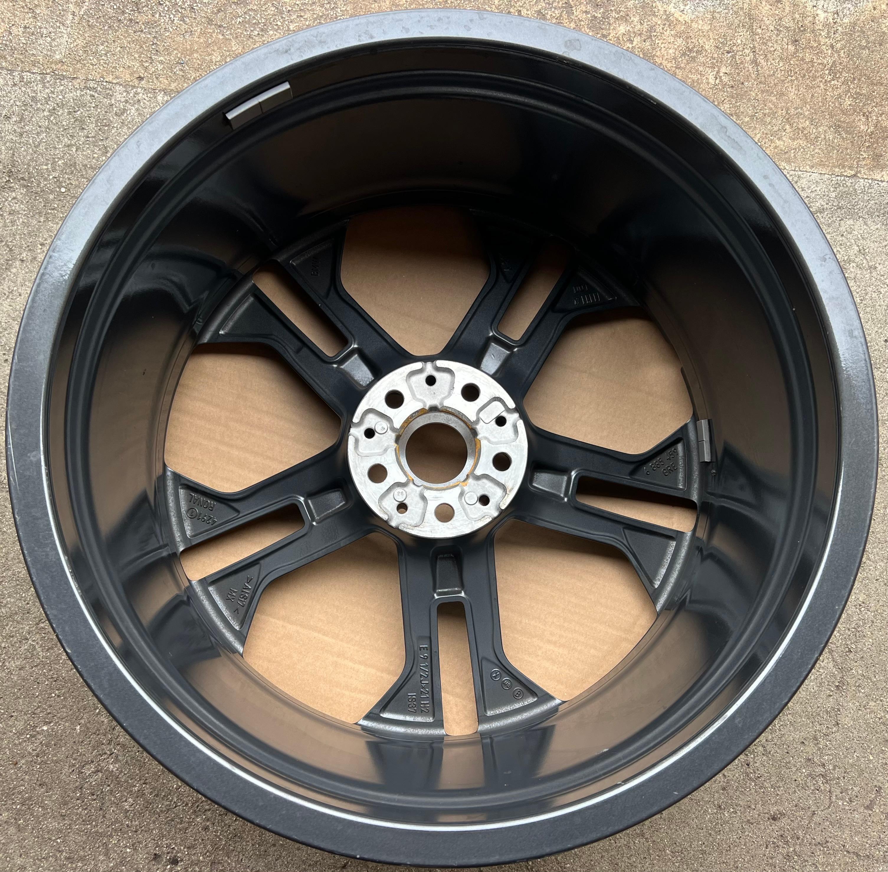 1 X ORIGINAL 21" ALUFELGE BMW X5 G05 X6 G06 6885459 STYLING 744 9,5x21 ET37