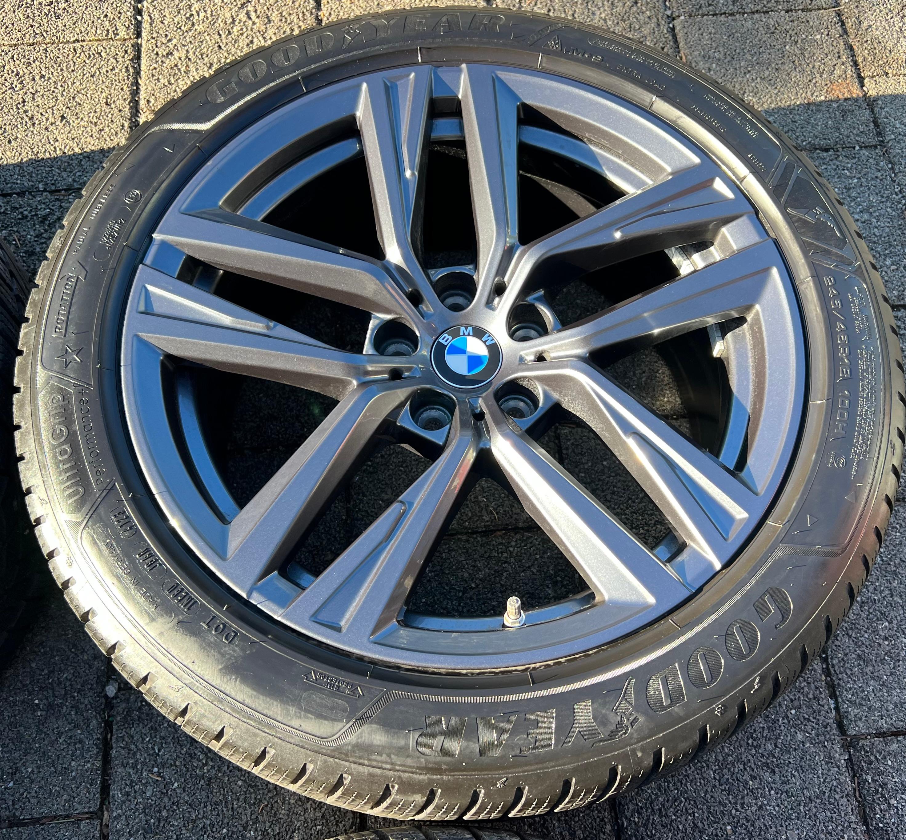 4 ORIGINAL 18" ALU WINTERRÄDER BMW 4ER GRAN COUPE G26 i4 STYLING 853 RDKS FREIHAUS