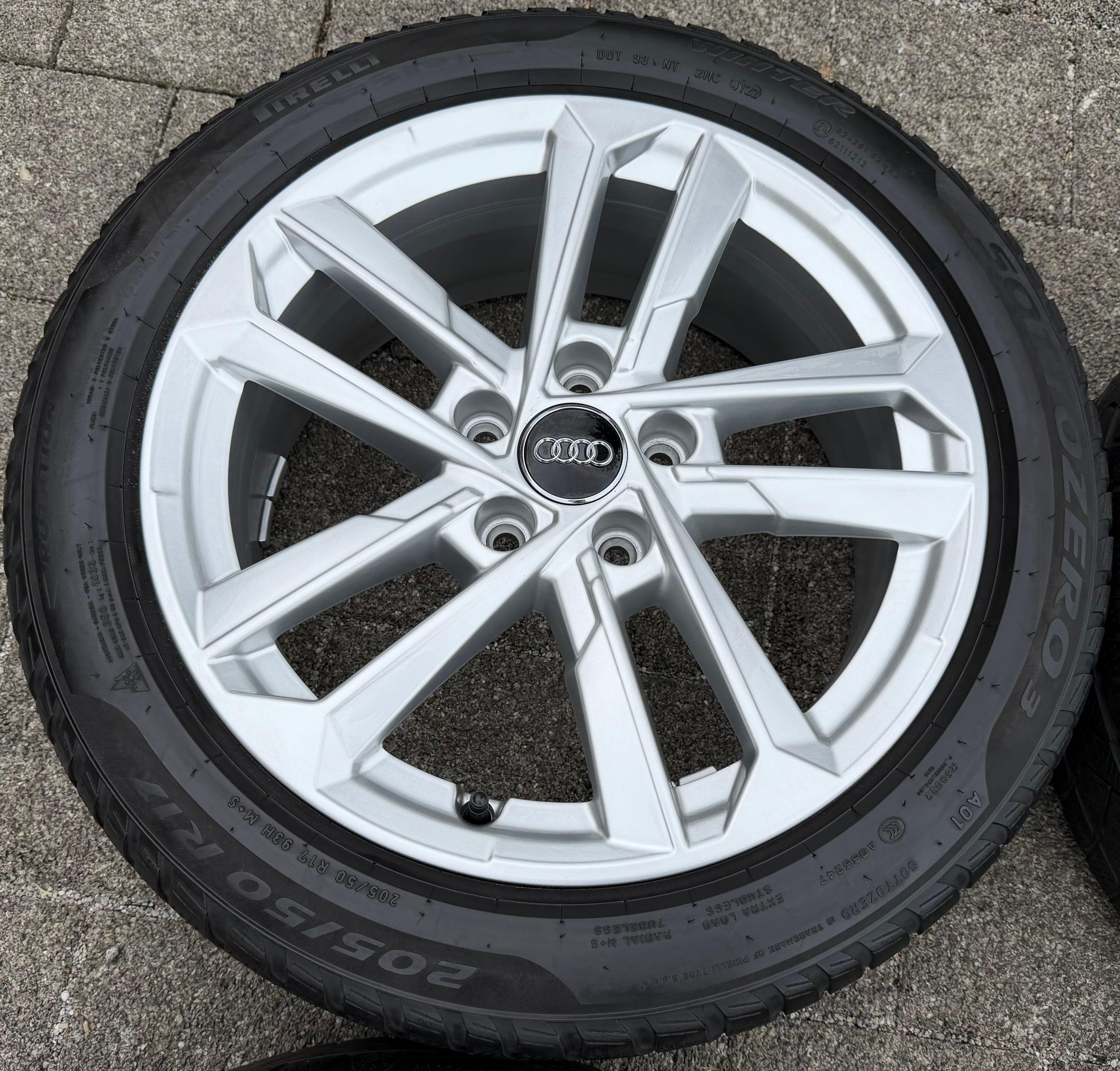 4 Original 17" Alufelgen Felgen Audi A3 8Y 8Y0601025L 6,5x17 ET43
