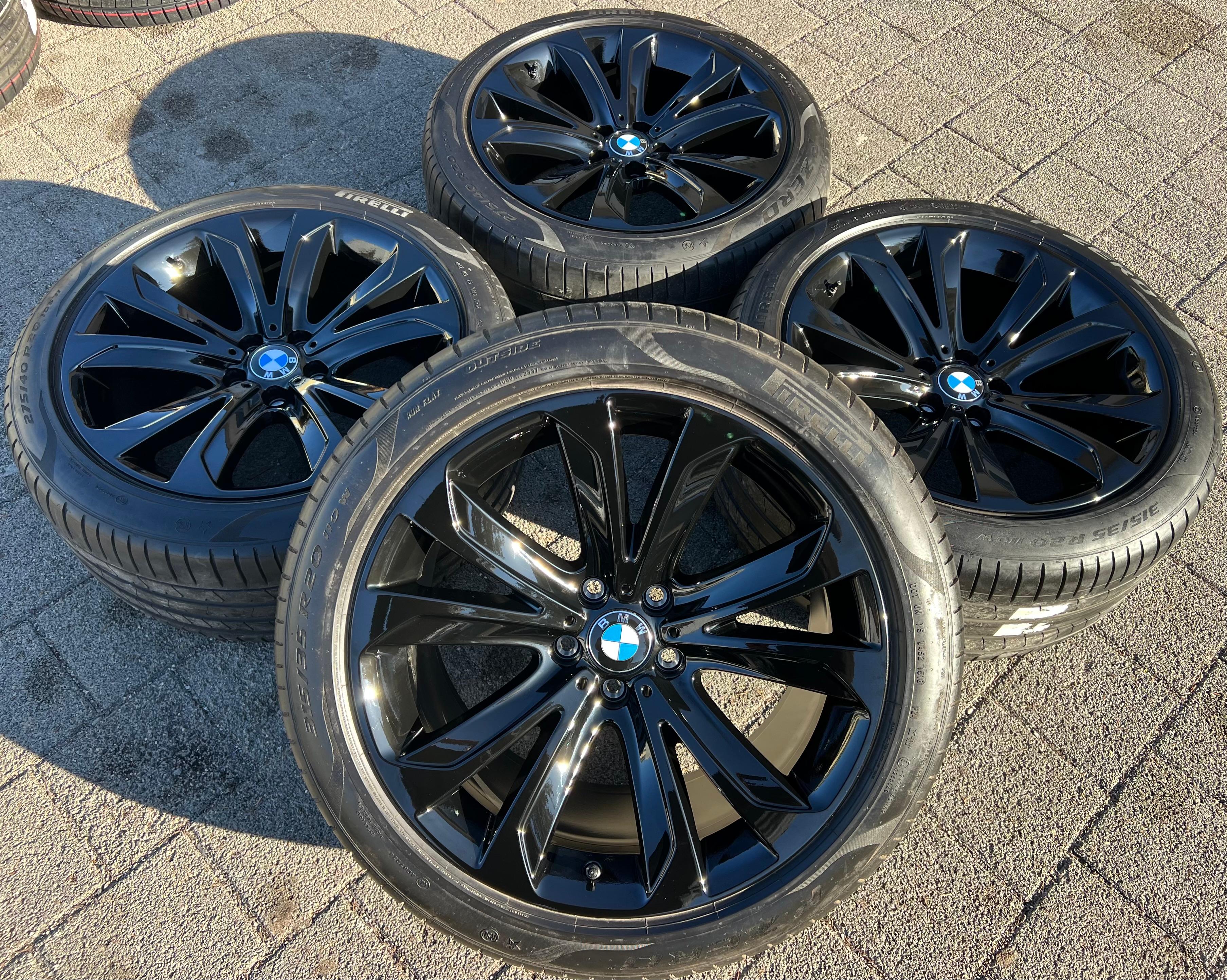 4 ORIGINAL 20" ALU SOMMERRÄDER BMW X5 F15 X6 F16 275/40R20 106W 315/35R20 110W