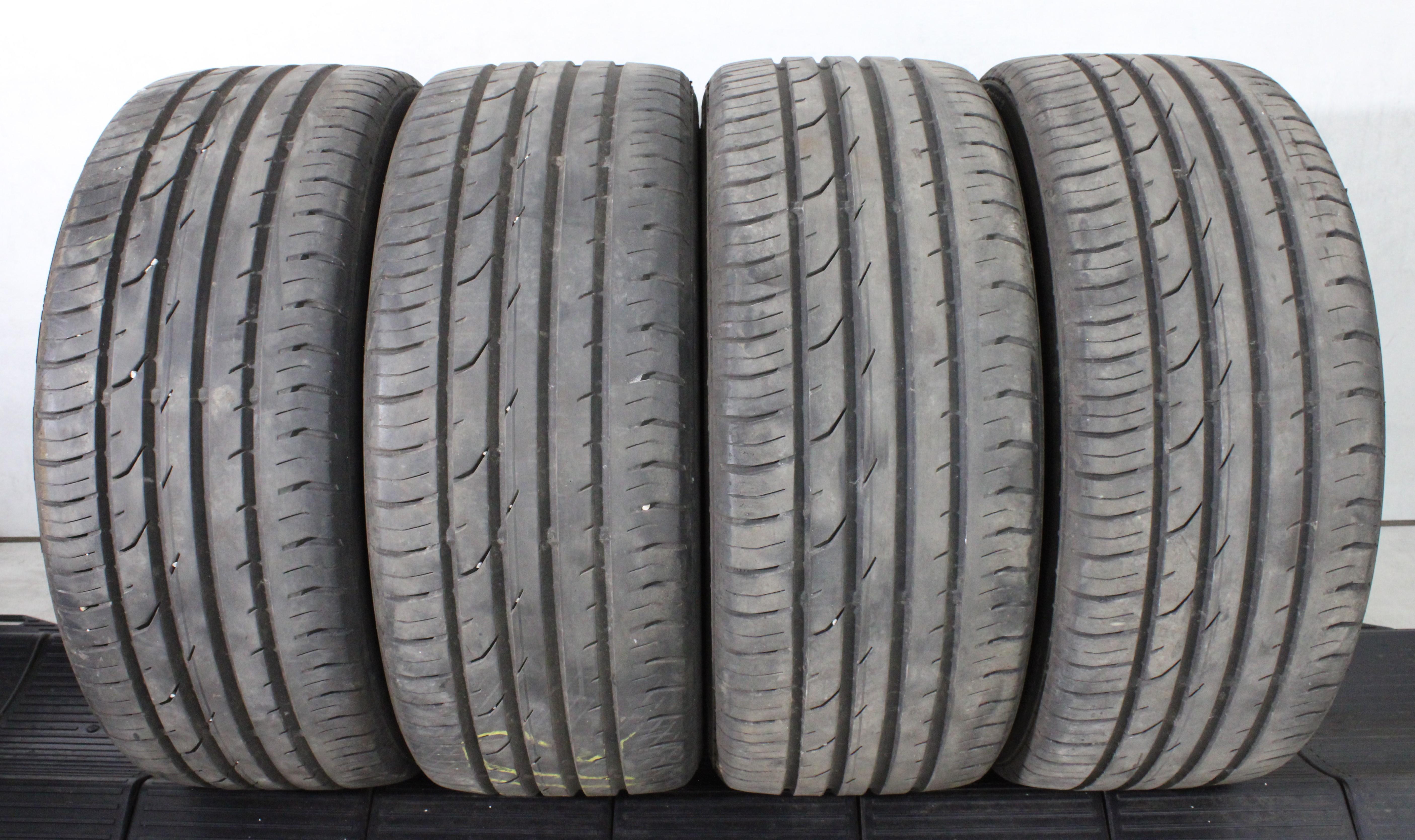 4 x 215/40R17 87V Sommerreifen Continental Premium Contact 2 5-5,5mm 2017 XL
