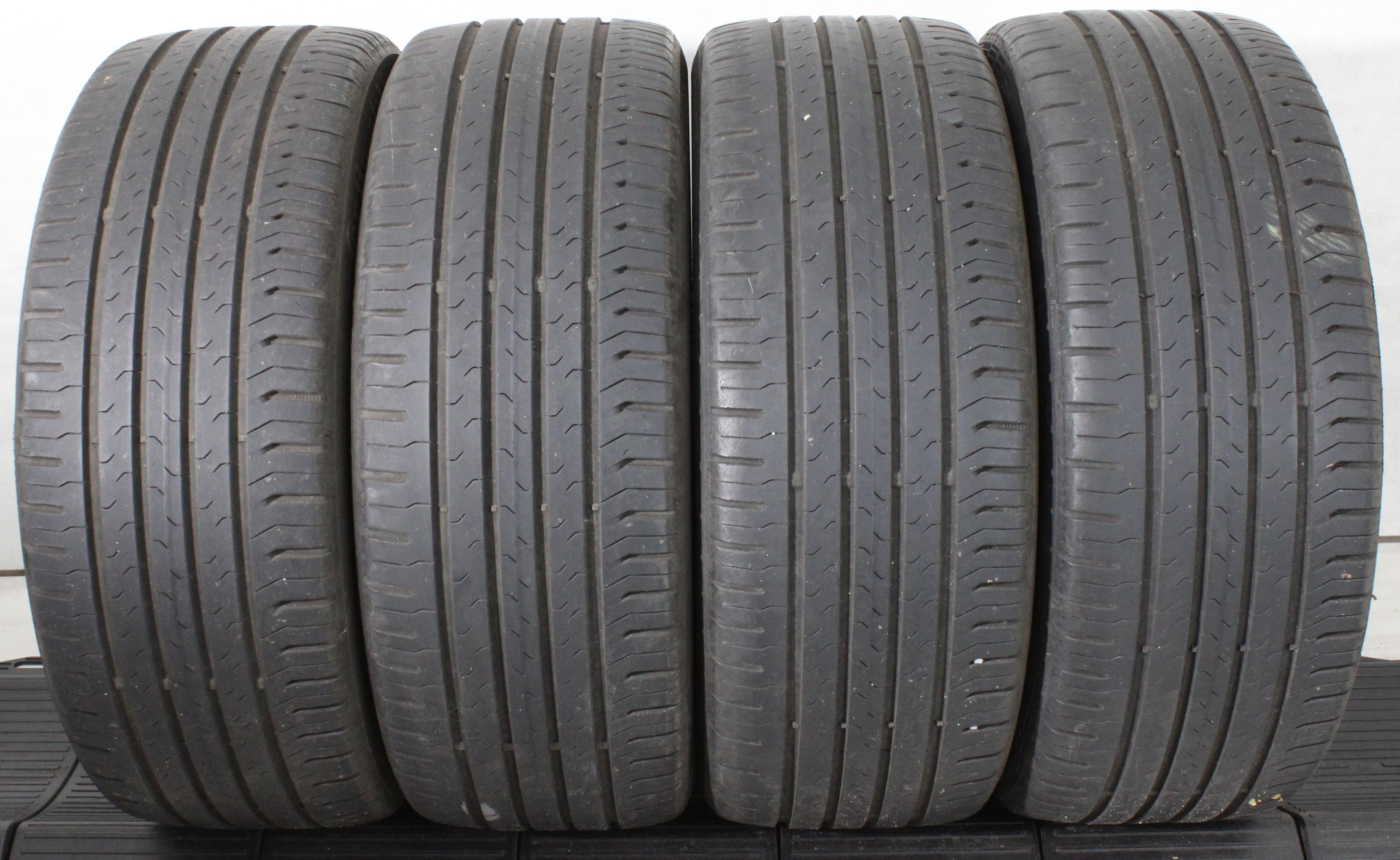4 x 215/45R17 87V Sommerreifen Continental Eco Contact 5 5-5,5mm 2018
