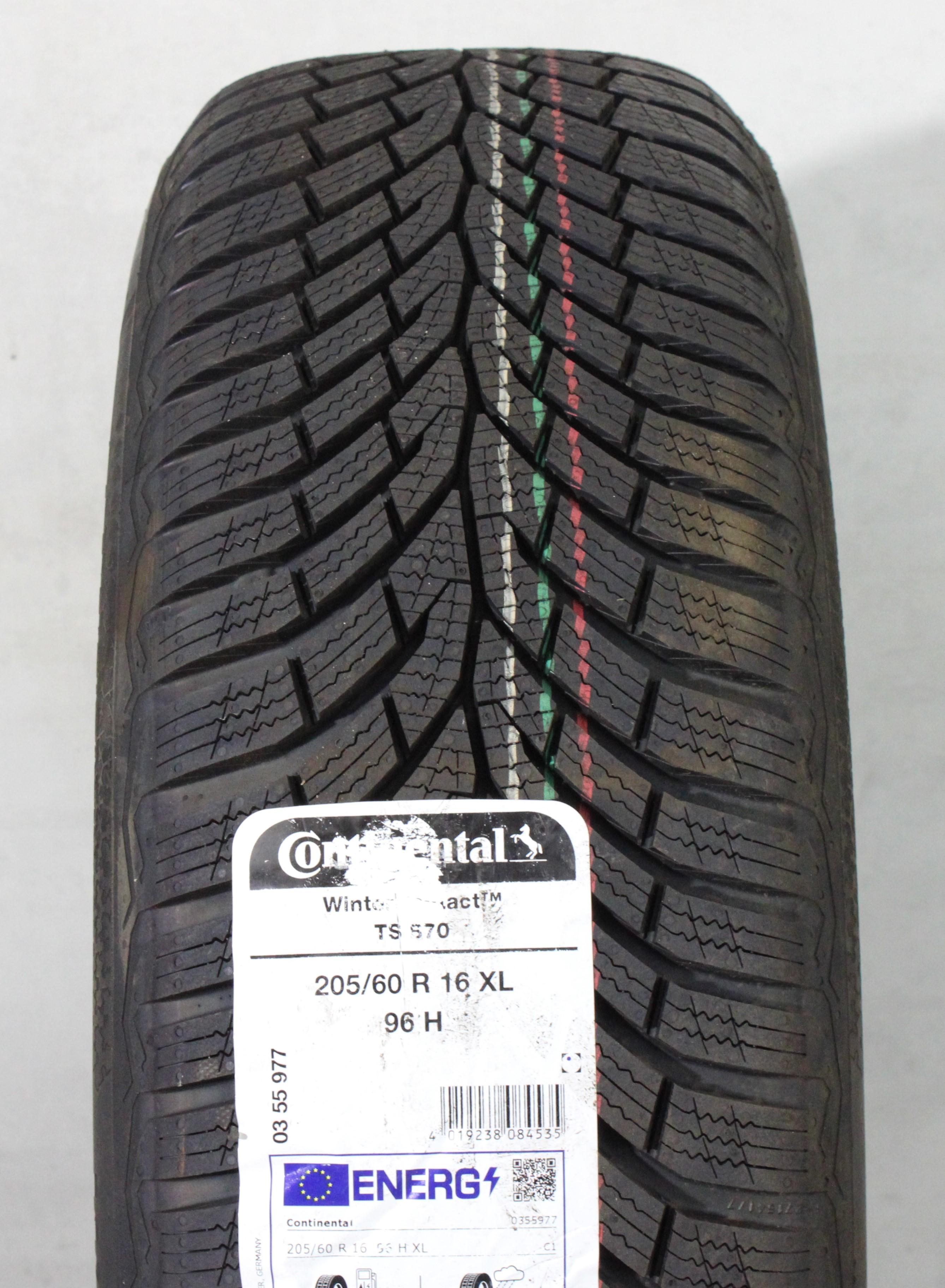 1 pneumatico invernale Continental Winter Contact TS870 2025 205/60R16 96H NUOVO