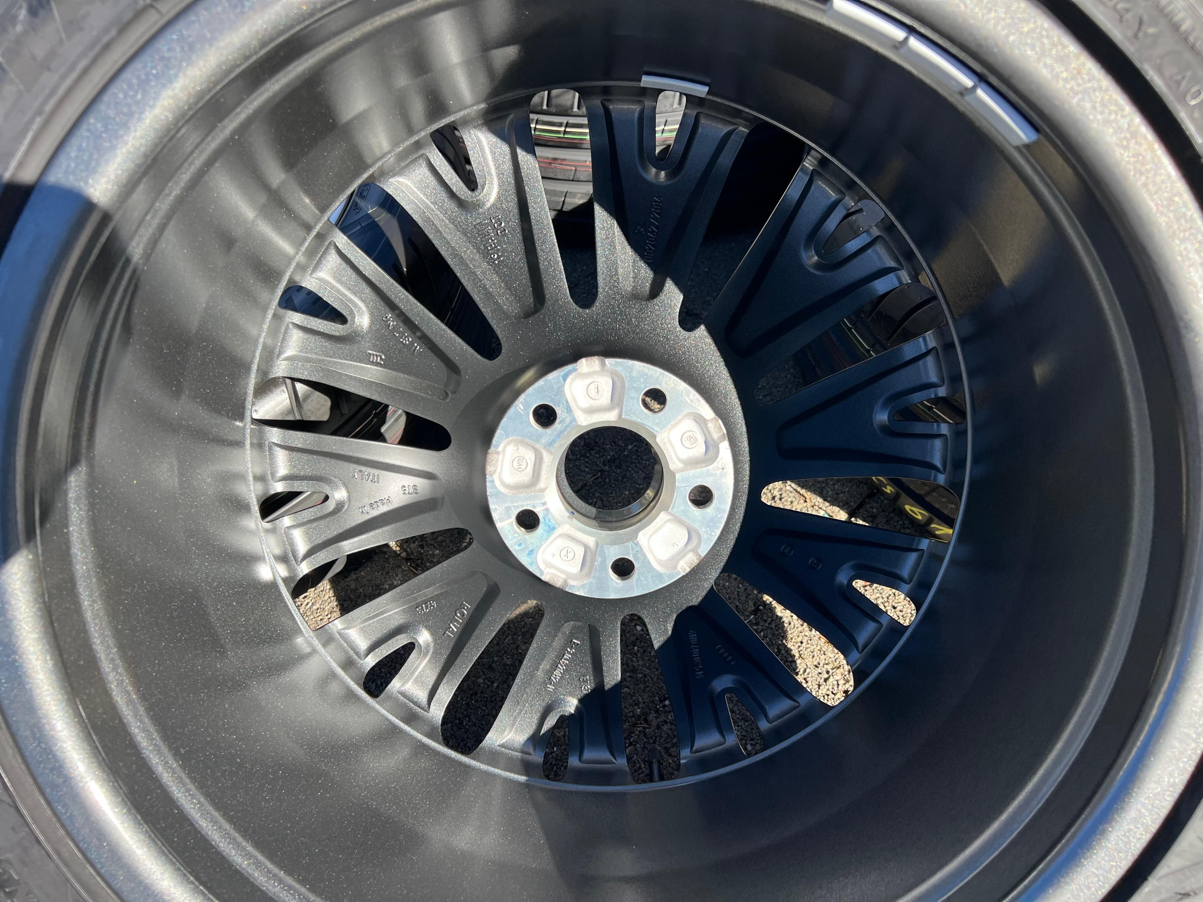 4 llantas de aluminio originales de verano de 20" para Audi A8 4N, 4N0601025BF, 265/40R20, 104Y, Goodyear, nuevas
