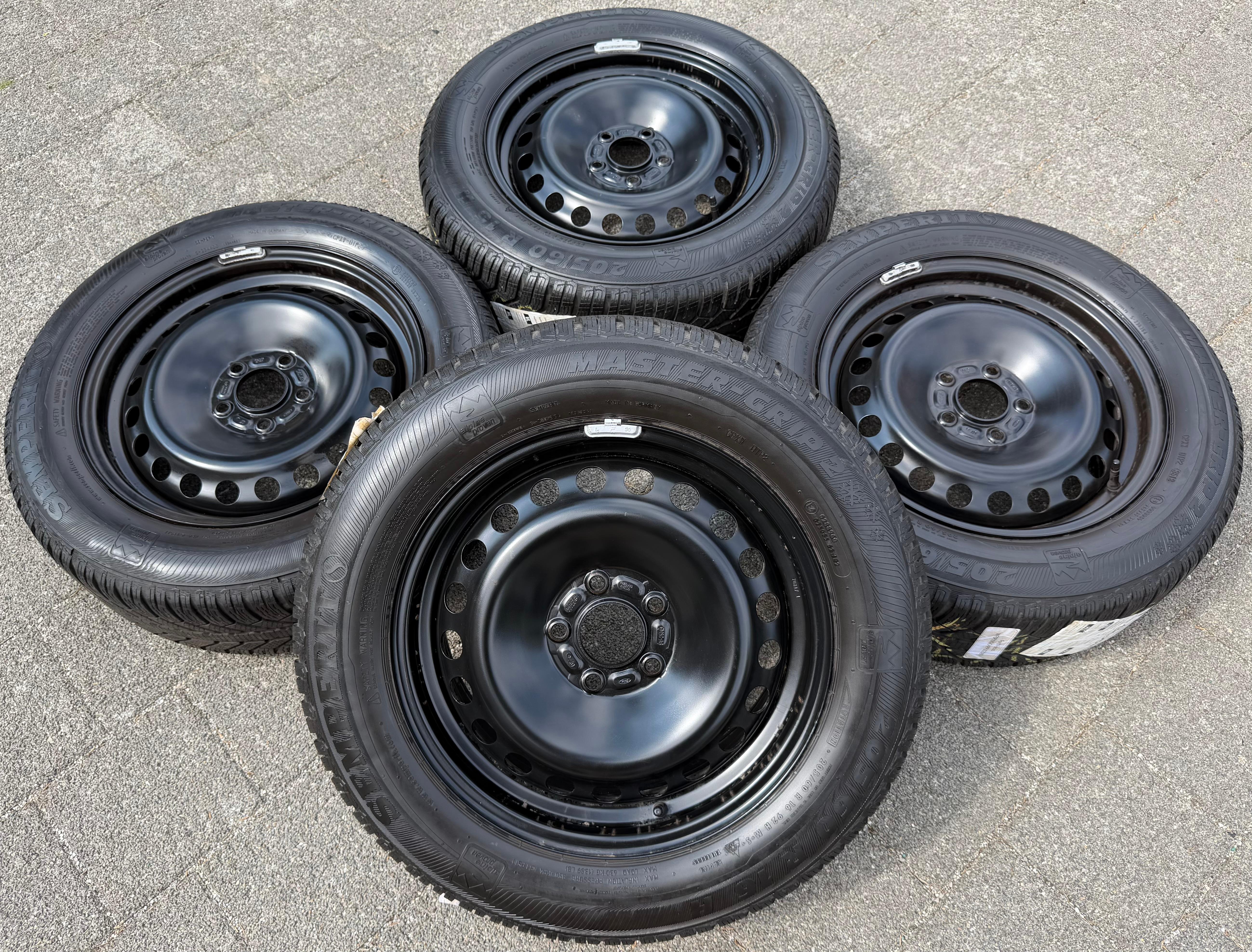 4 Winterräder Ford Focus 4 DEH IV 205/60R16 96H RDKS 2020