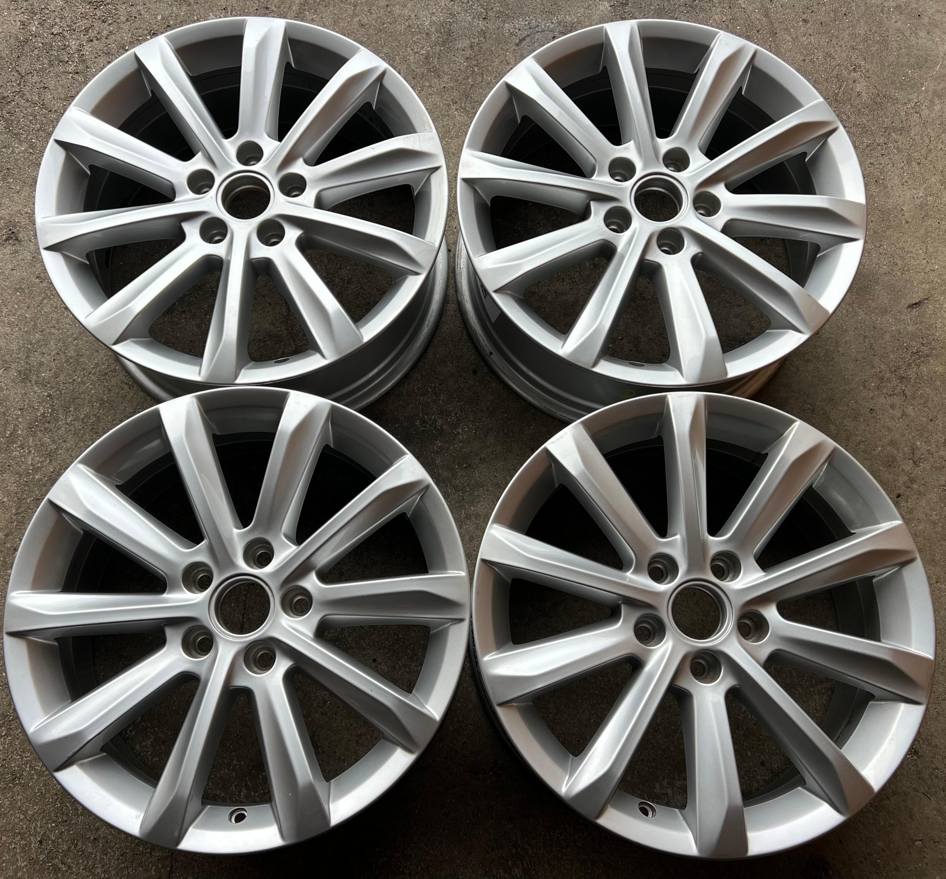 4 ORIGINAL 17" ALUFELGEN VW PASSAT B8 3G 3G0601025C 6,5x17 ET41 HELSINKI