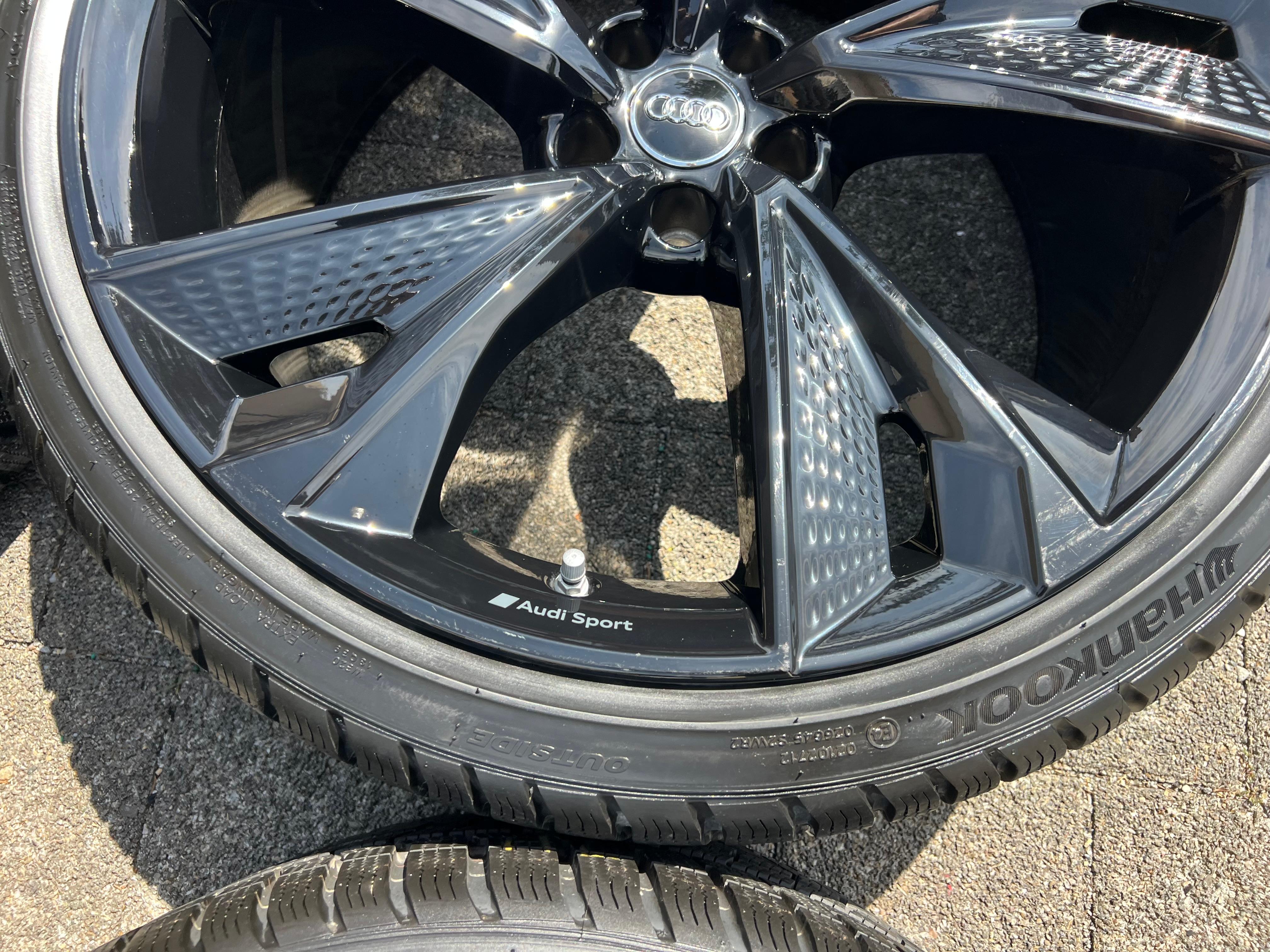 4 ORIGINAL 22" ALU WINTERRÄDER AUDI RS6 4K RS7 4K0601025DG 285/30R22 101W HANKOOK