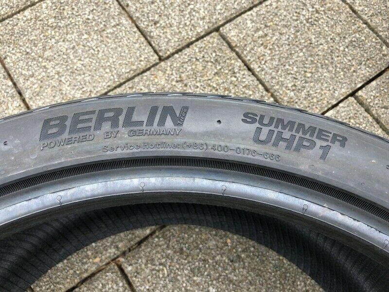 4 X 245/35R19 93Y BERLIN TIRE SUMMER UHP1 PNEUS ÉTÉ 2020 NEUFS