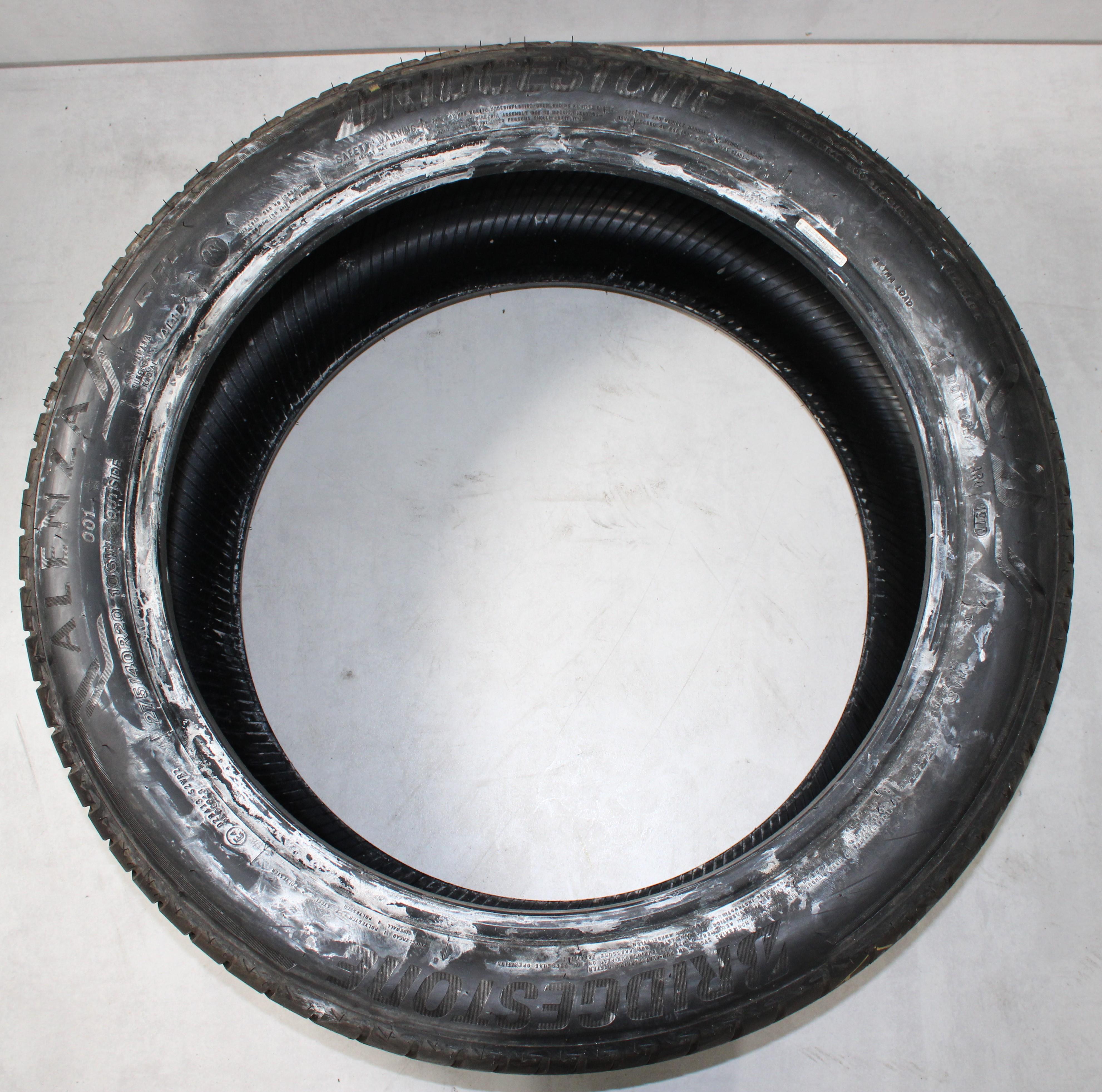 1 x 275/40R20 106W Sommerreifen Bridgestone Alenza 001 Runflat 7,5mm 2017 *