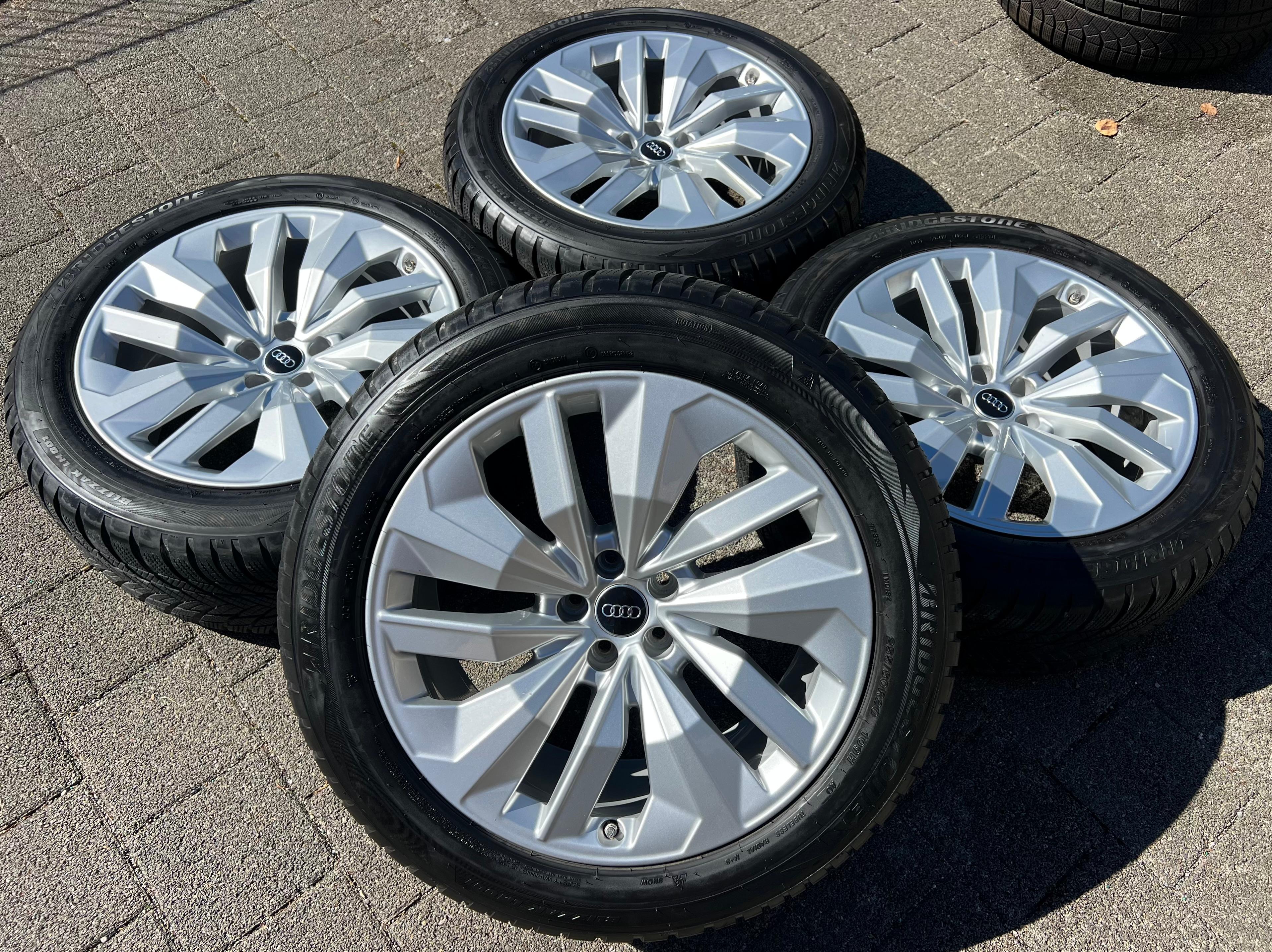 4 ORIGINAL 20" ALU WINTERRÄDER AUDI Q8 GE E-TRON 4KE601025N 255/50R20 109H RDKS