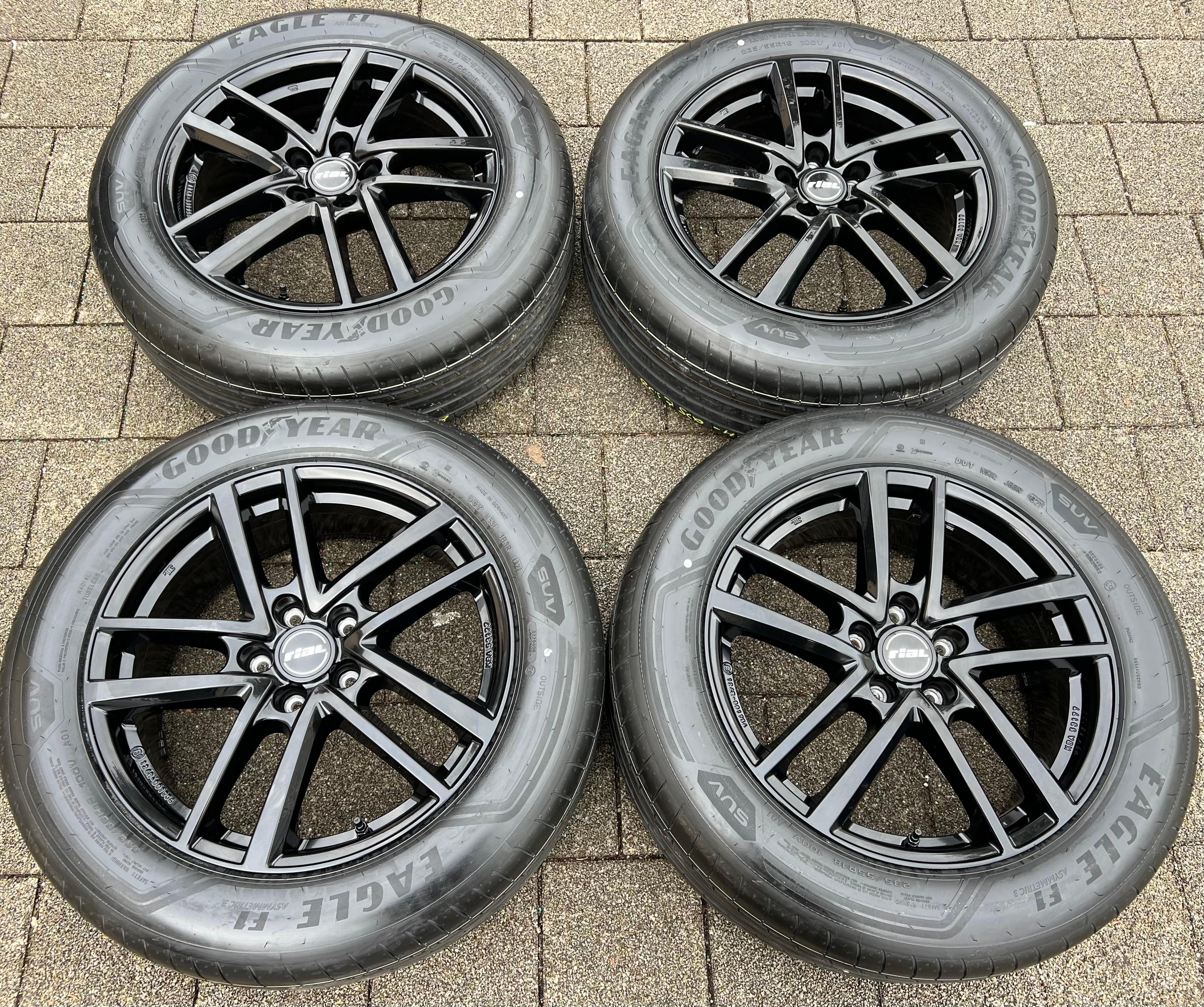 CERCHI ESTIVI IN ALLUMINIO DA 18" HYUNDAI SANTA FE TUCSON KIA SORENTO SPORTAGE MAZDA CX-5 RDKS