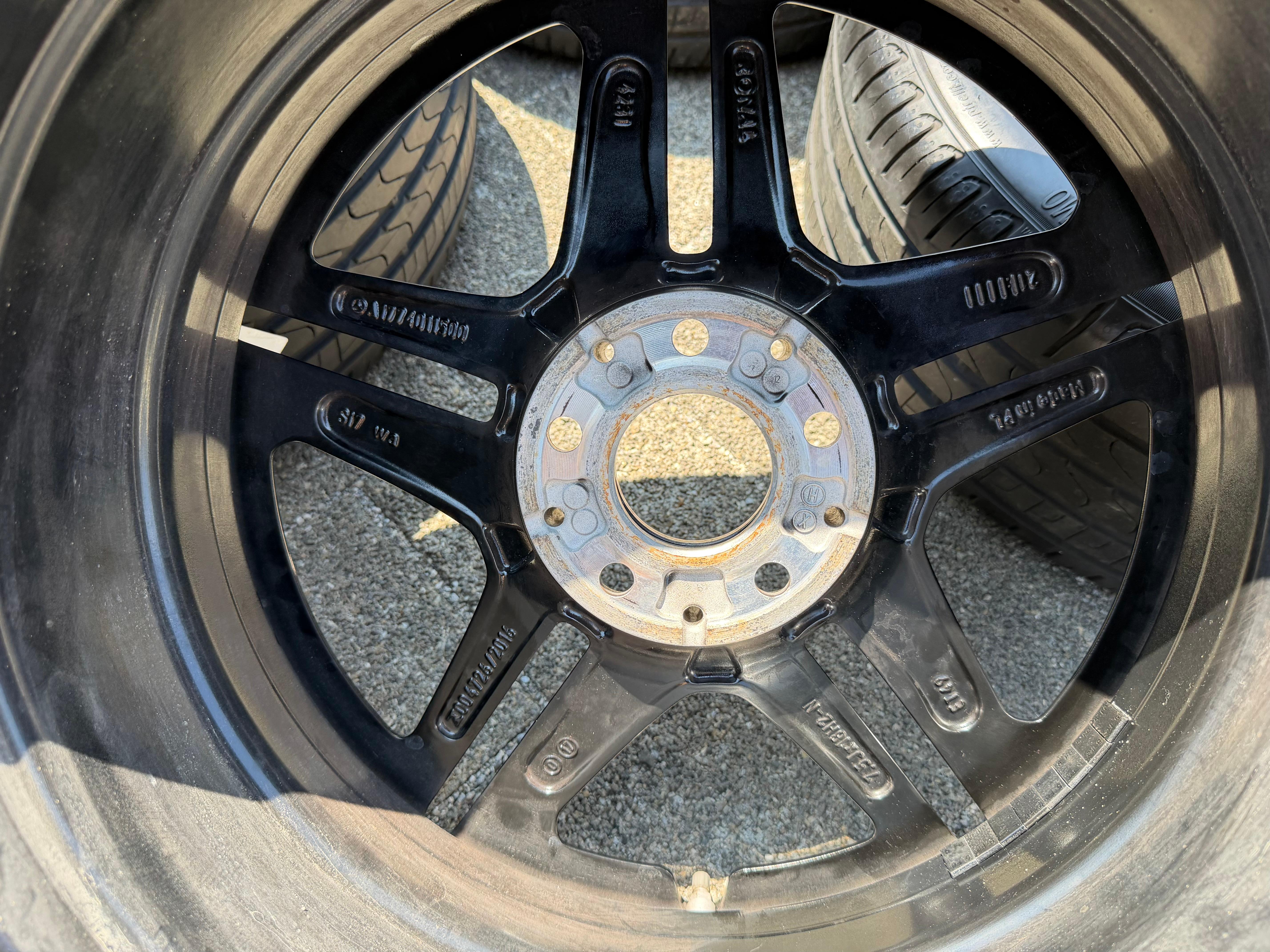 4 ORIGINAL 18" ALU SOMMERRÄDER AMG MERCEDES A-KLASSE W177 B-KLASSE W247 CLA W118 FREIHAUS