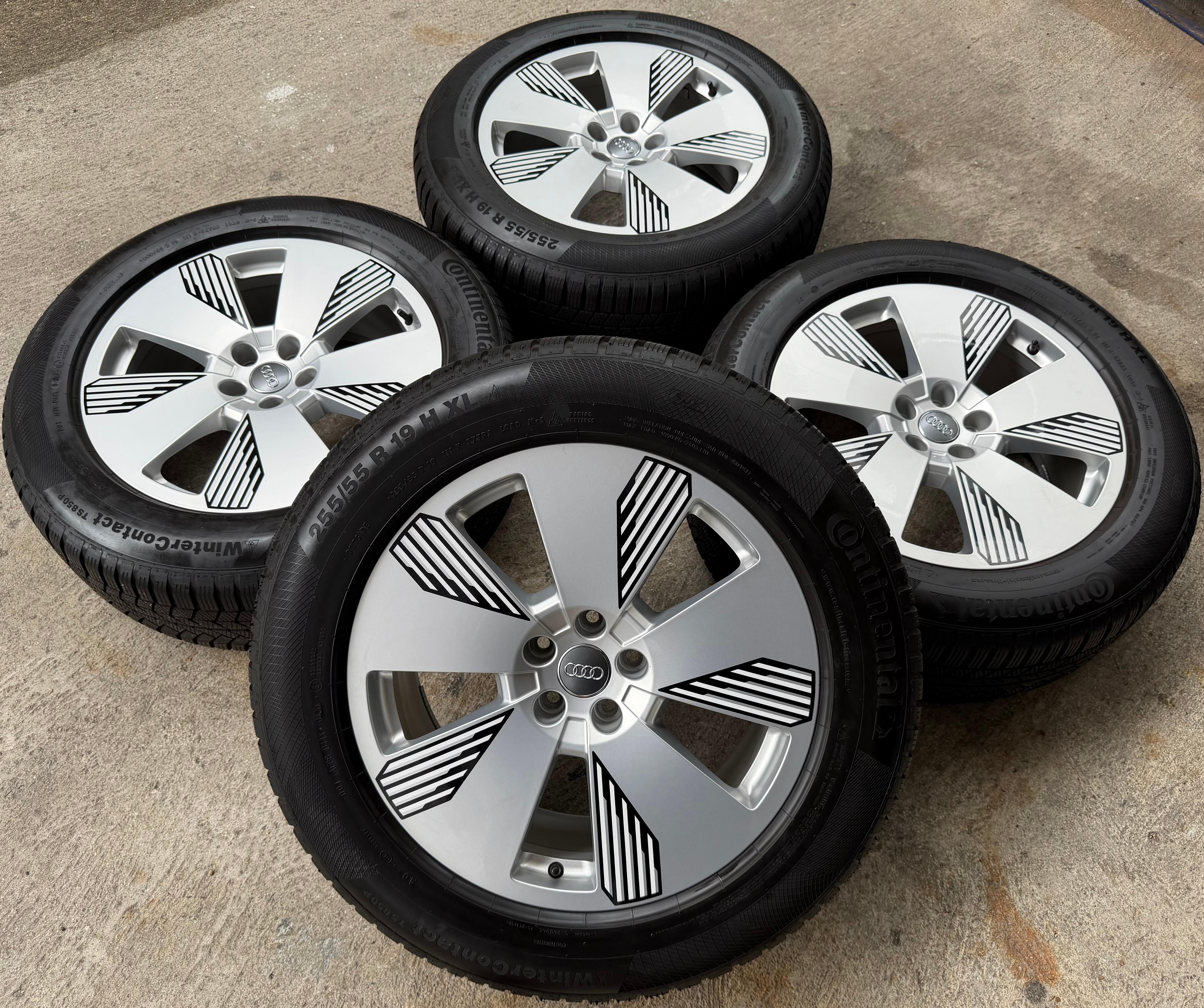 4 ORIGINAL 19" ALU WINTERRÄDER AUDI E-TRON 4KE GEN 4KE601025L ETRON RDKS FREIHAUS