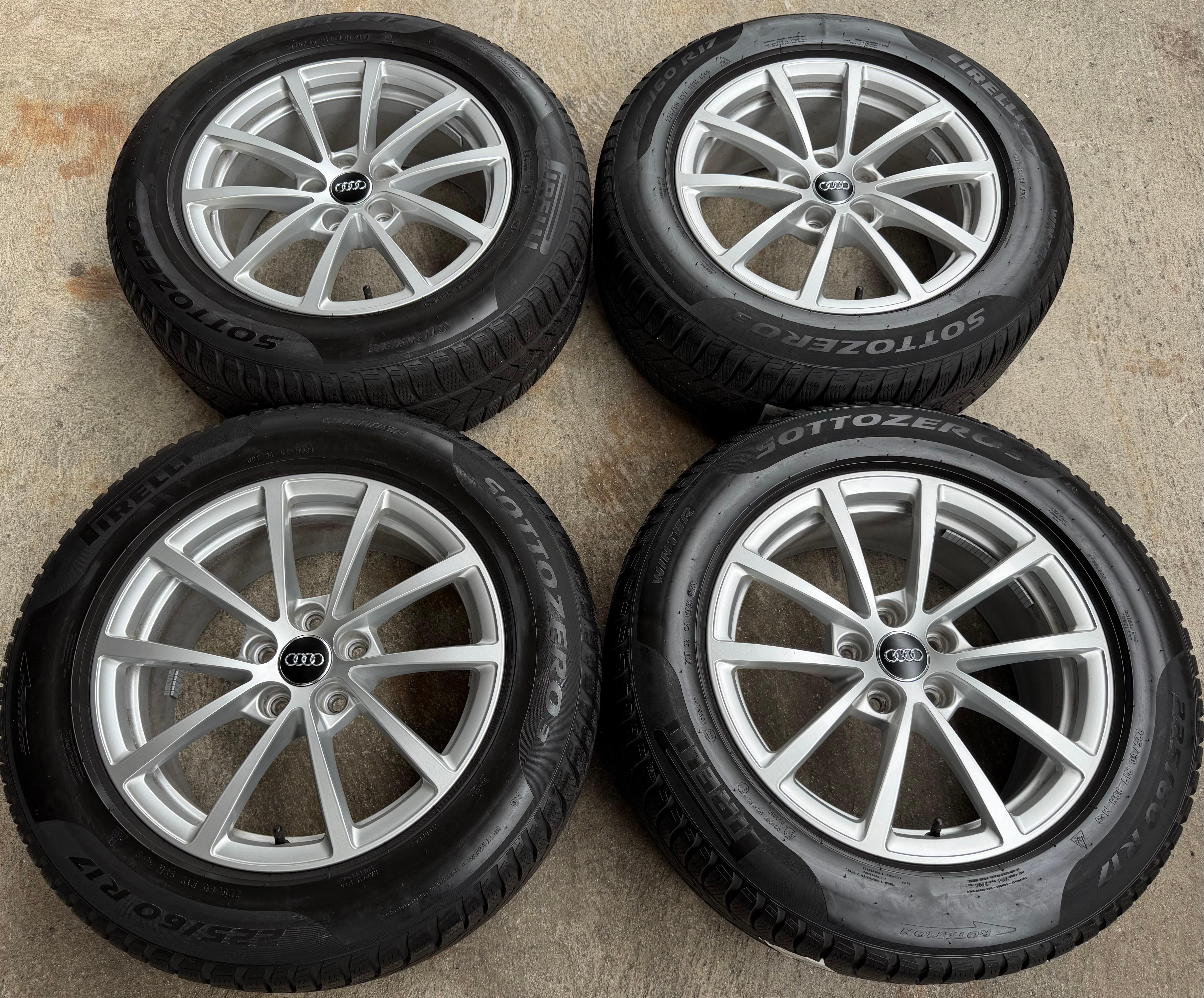 4 ORIGINAL 17" ALUFELGEN FELGEN AUDI A6 + AVANT 4K F2 C8 4K0601025 7,5x17 ET36