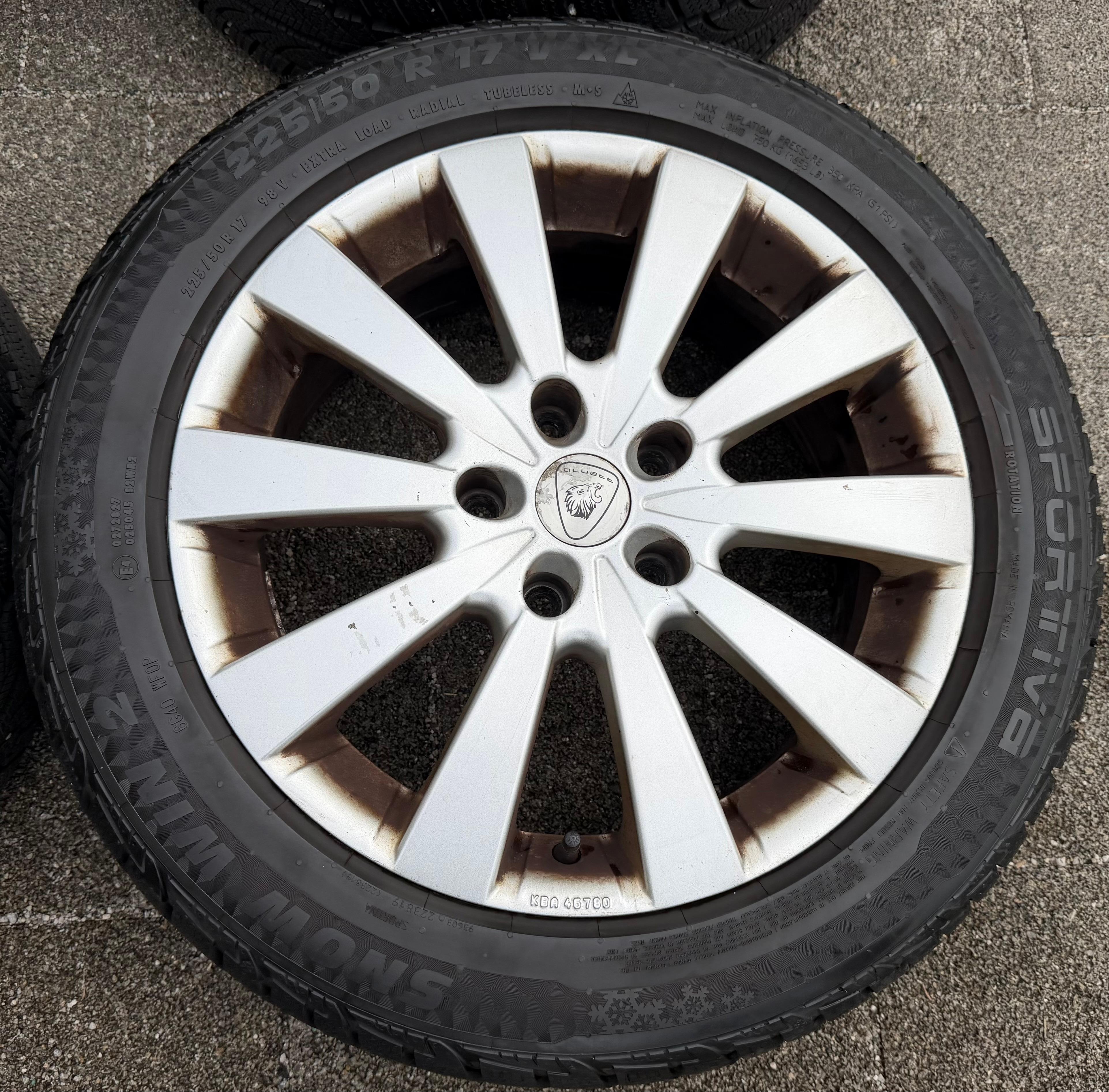 4 Alu 17" Winterräder Opel Insignia A OGA 225/50R17 98V Winterreifen