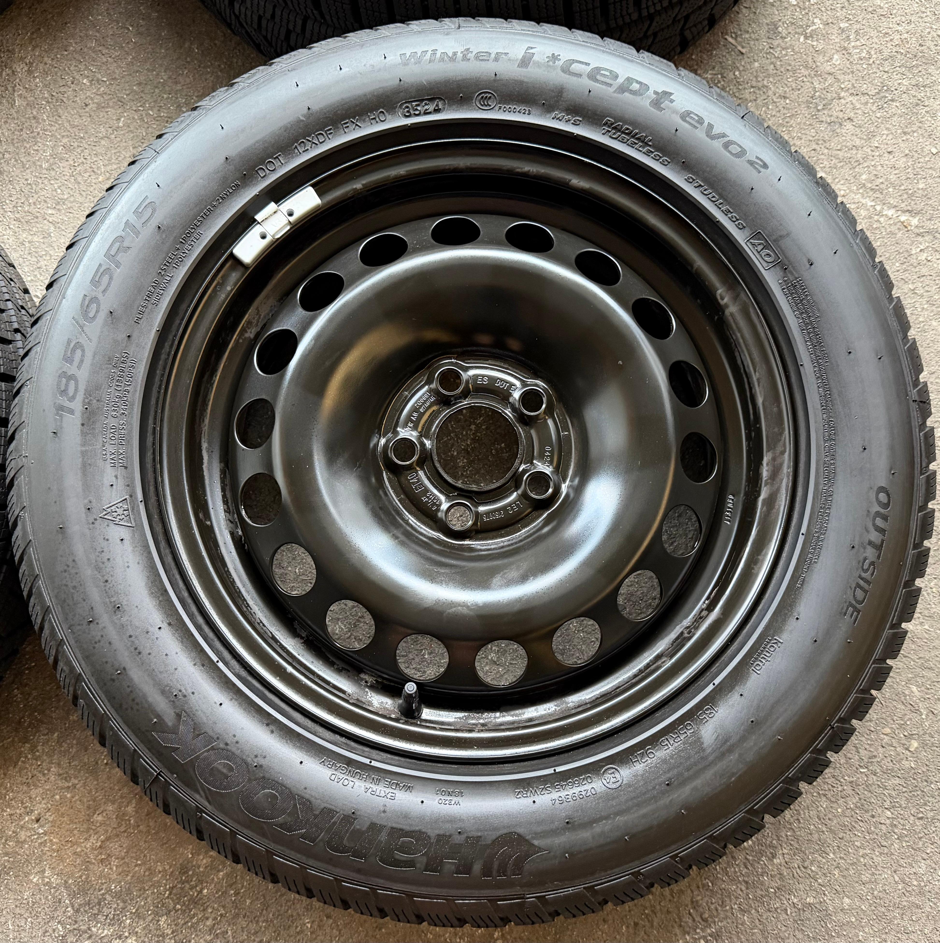 4 WINTERRÄDER AUDI A1 CITY CARVER GB SEAT IBIZA ARONA KJ VW POLO AW 2G 185/65R15 92T