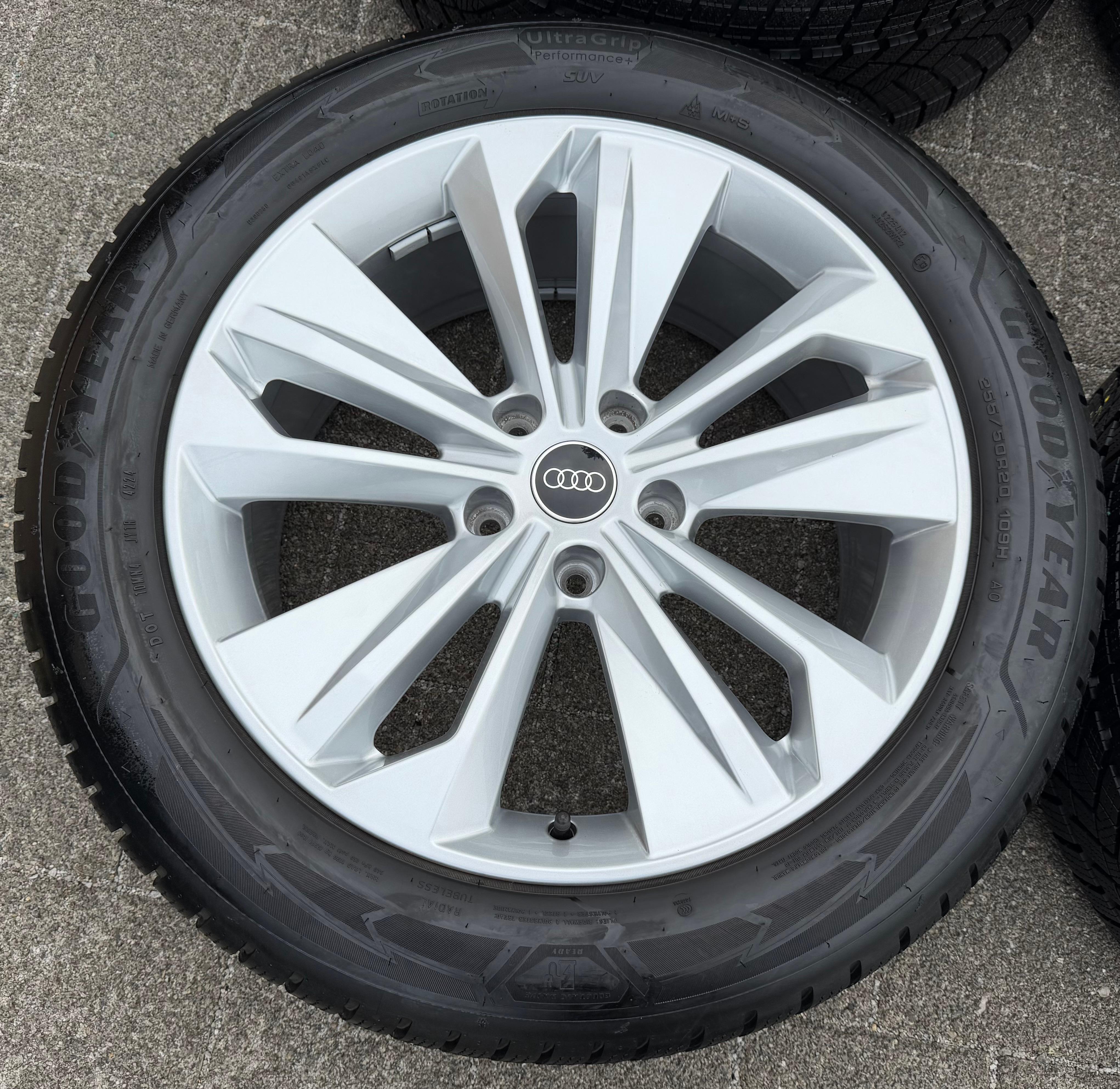 4 ORIGINAL ALU 20" WINTERRÄDER AUDI Q6 SQ6 E-TRON GF 255/50R20 109V 285/45R20 112V