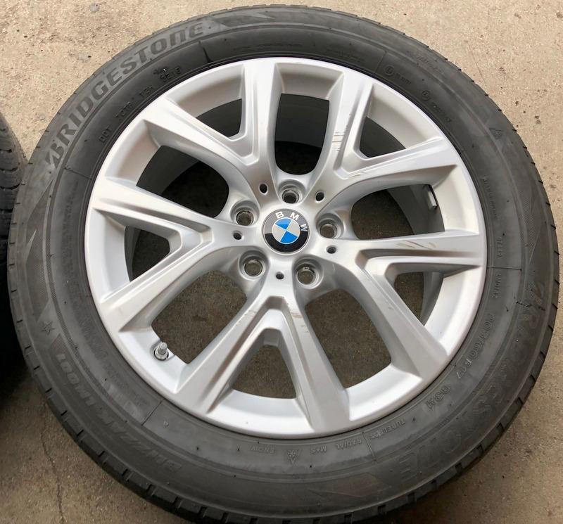 4 ORIGINELE 17" ALUMINIUM WIELEN BMW X1 F48 / X2 F39 TPMS 6856076 6,5x17 ET39