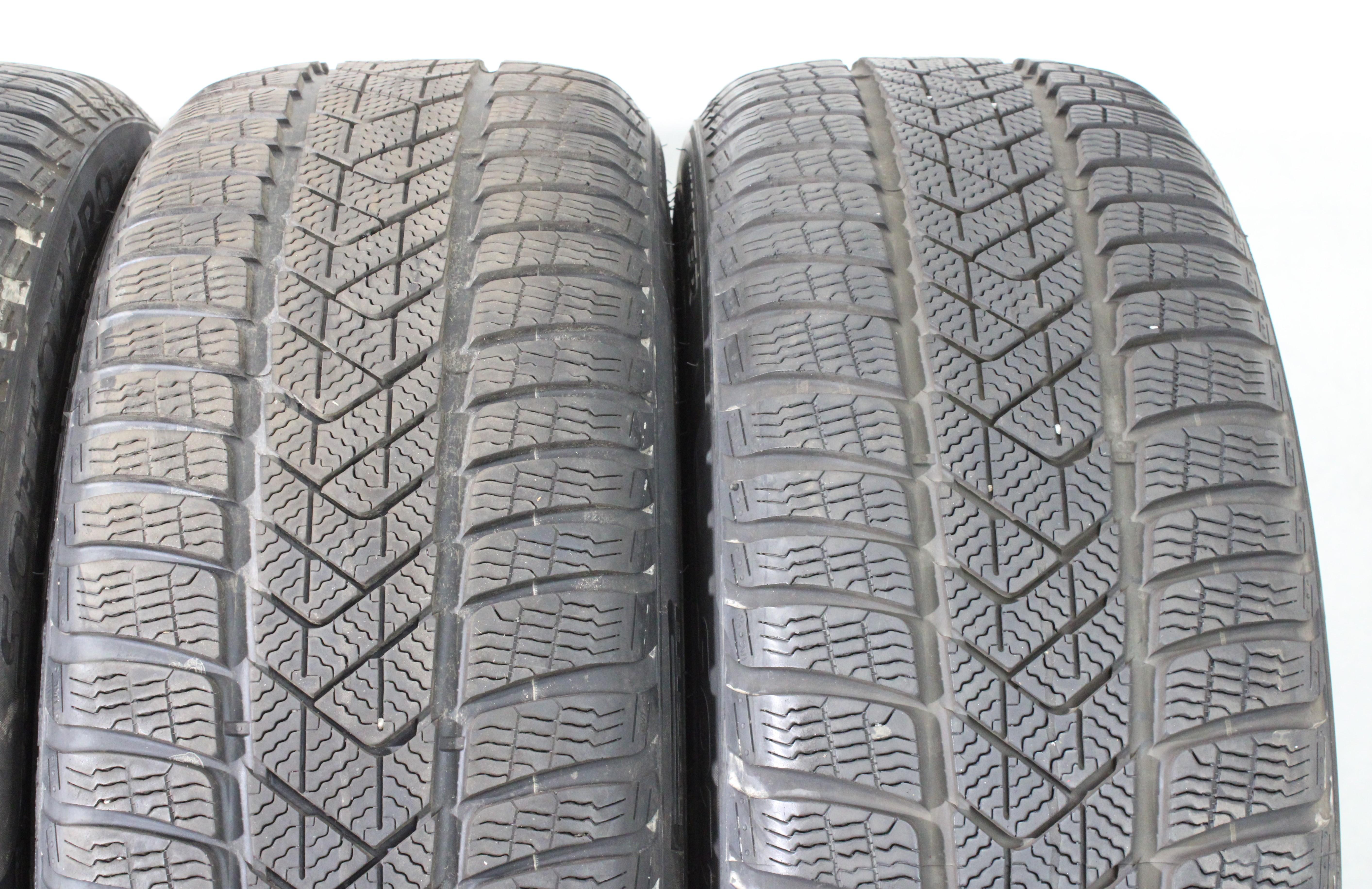 4 x 225/45R19 96V Winterreifen Pirelli Sottozero 3* Runflat 2x 7mm und 2x 6-6,5mm 2020