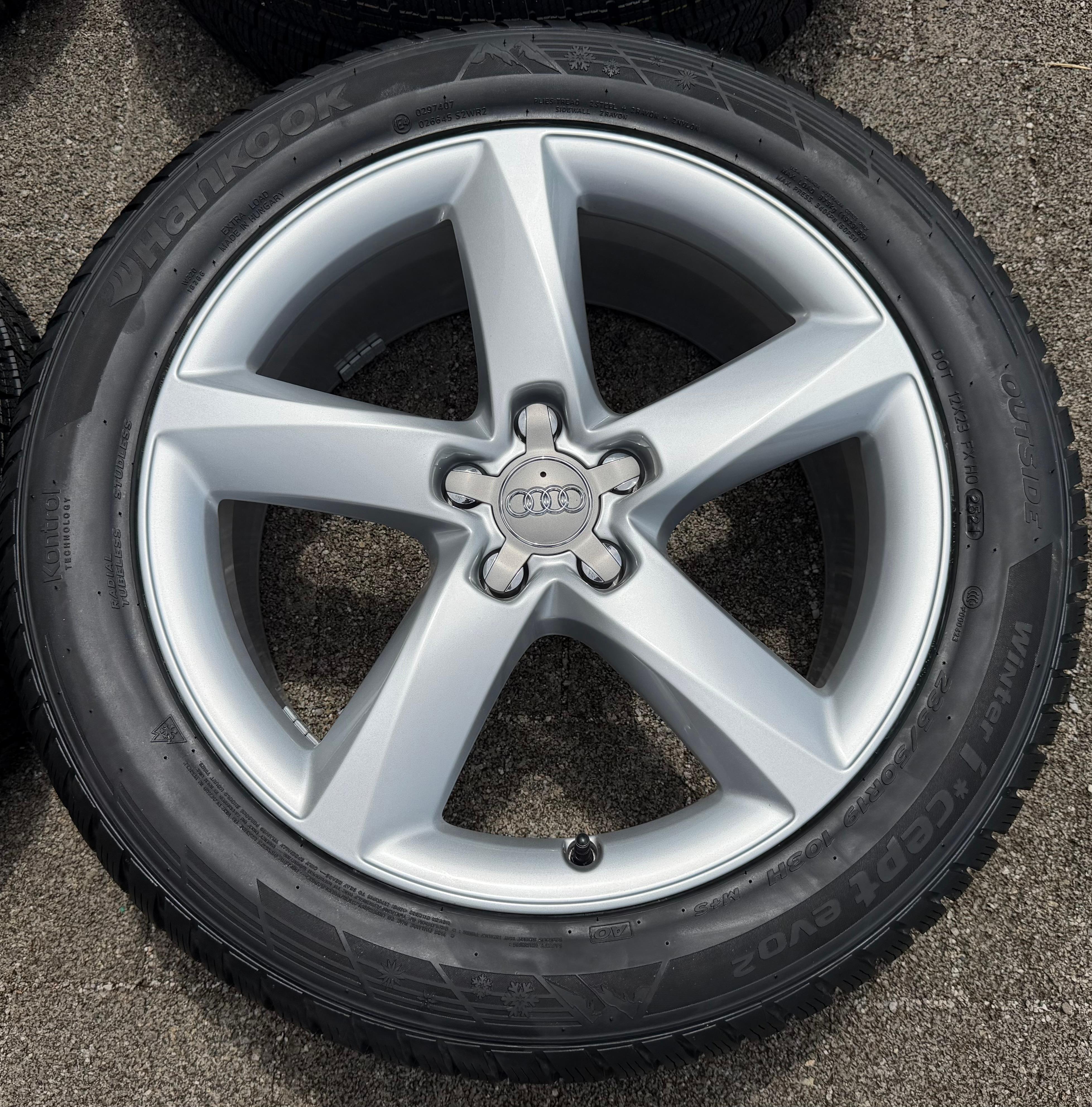 4 Original 19" Alu Winterräder Audi A8 4H 235/50R19 103H 4H0601025C Hankook