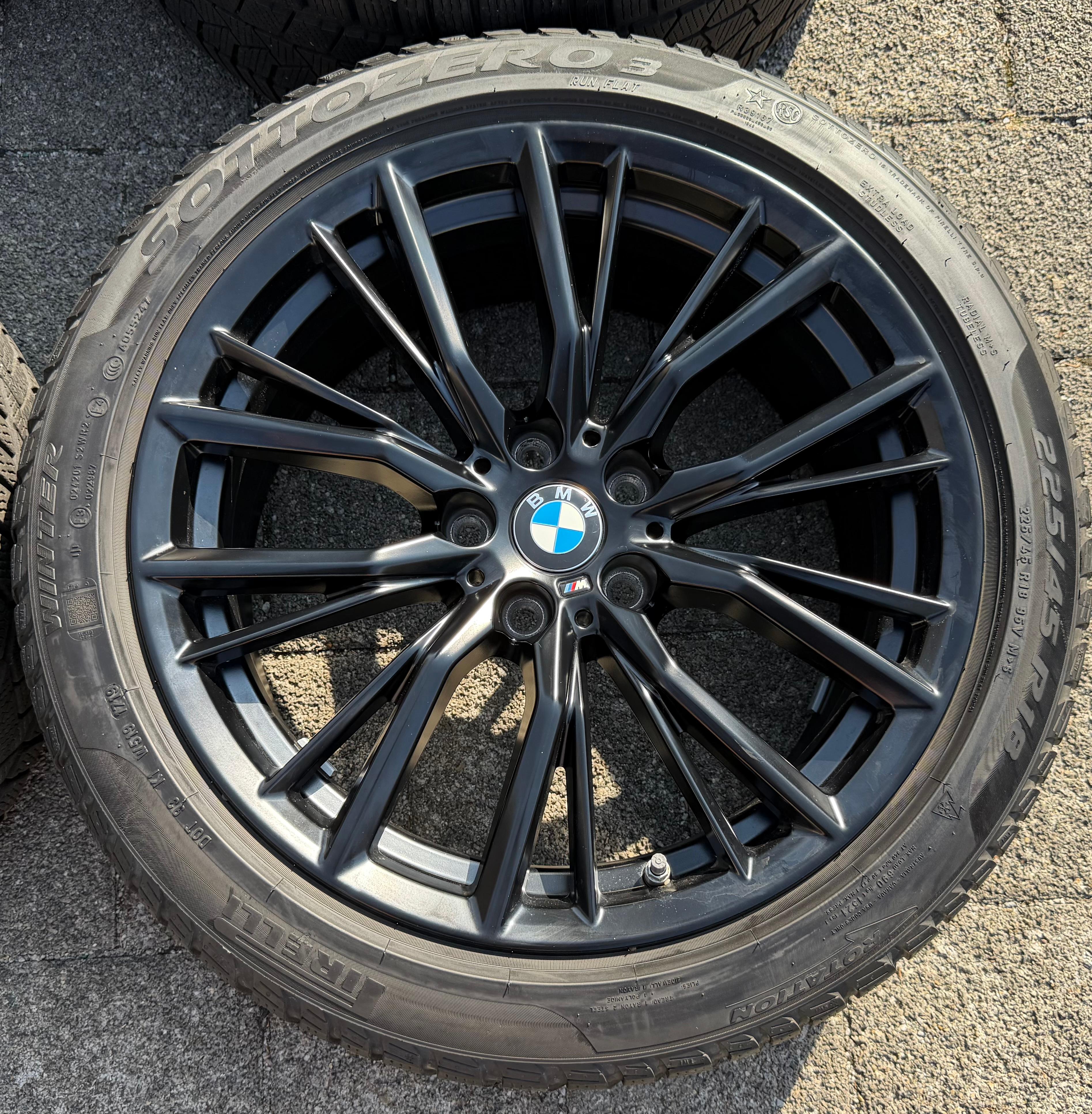 4 Original 18" Alu Winterräder BMW 3ER Reihe G20 G21 4ER G22 G23 2ER G42 M796 RDKS