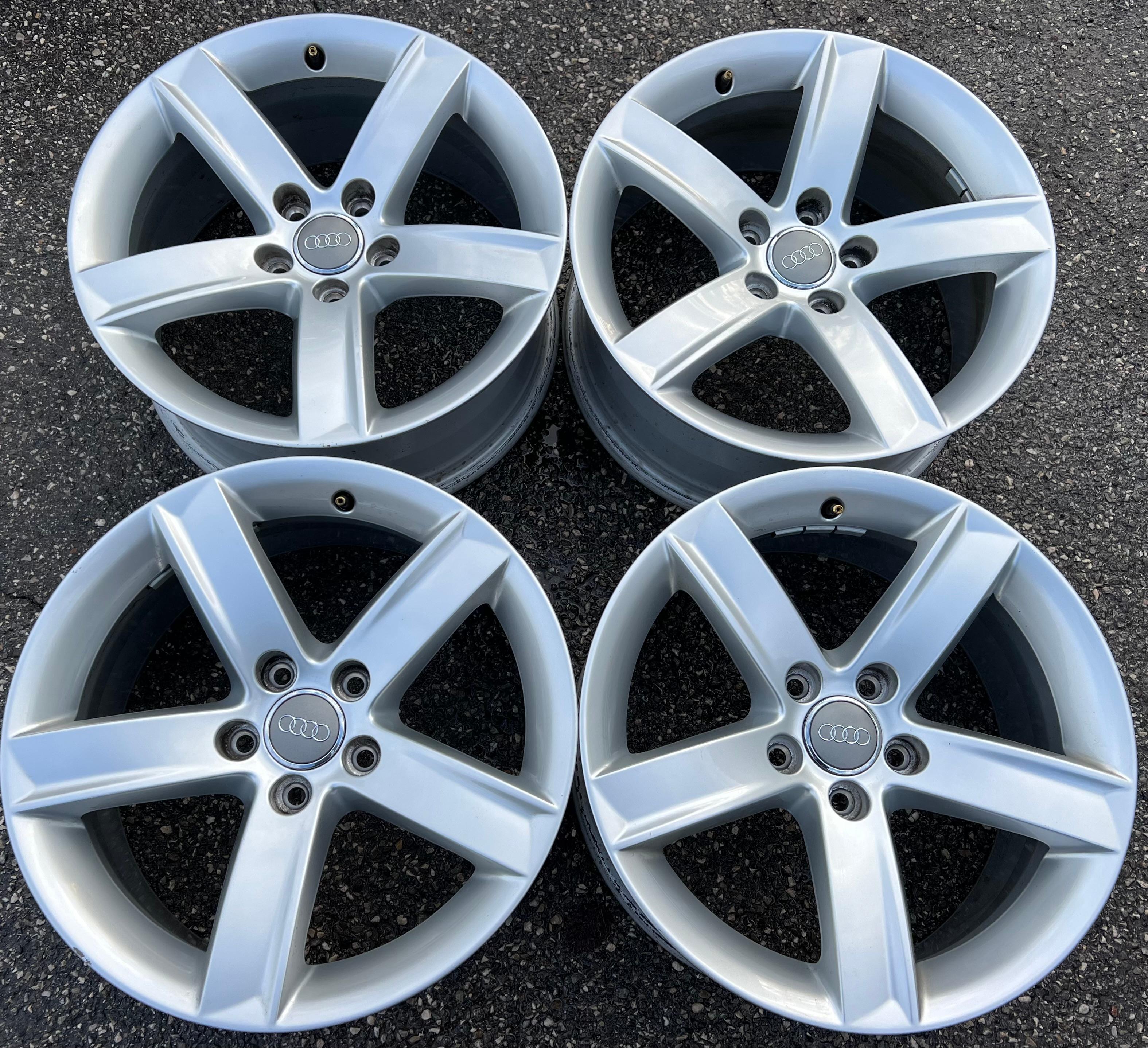 4 ORIGINAL 17" ALUFELGEN ALU FELGEN AUDI A5 8T 8T0071497 FREIHAUS