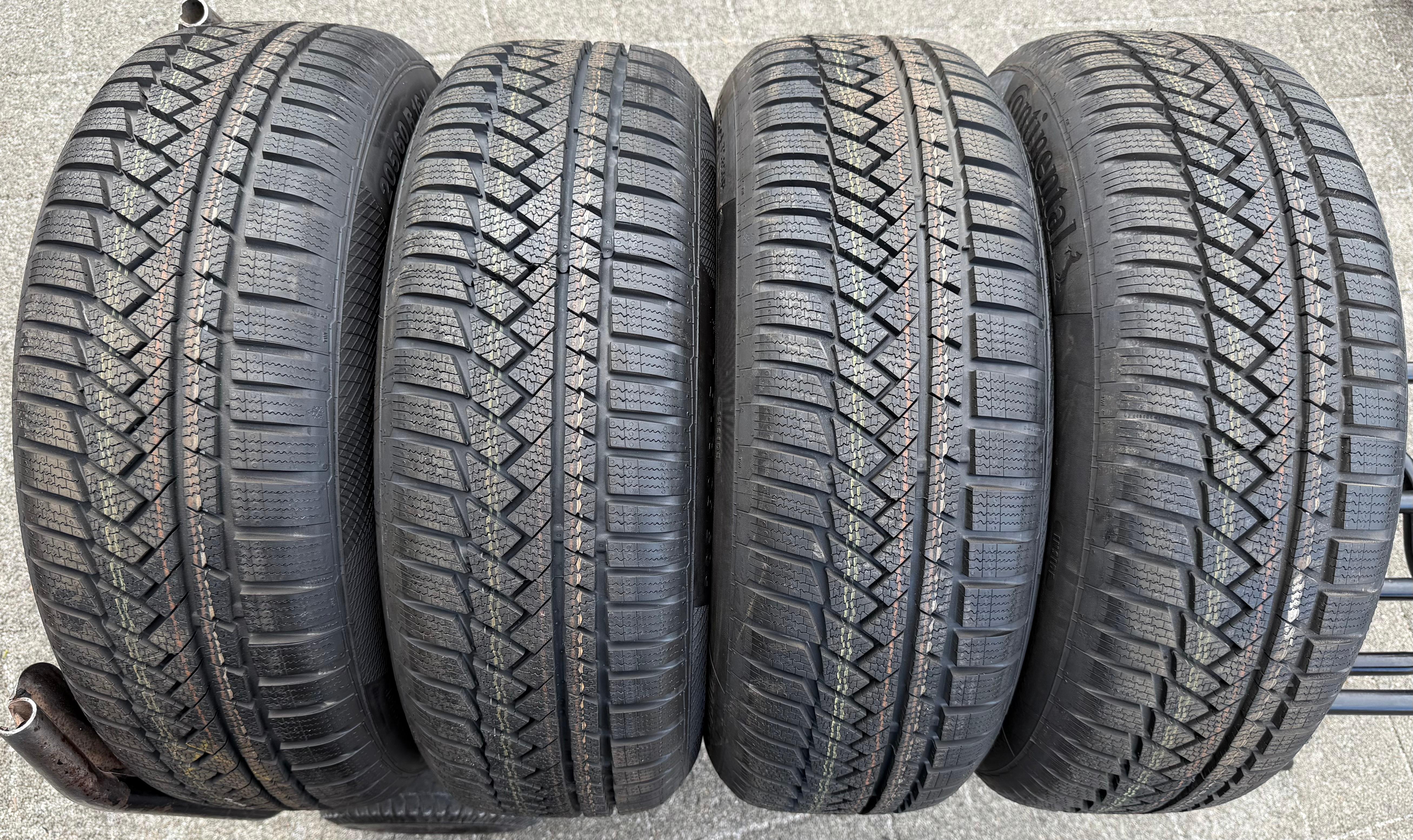 4 Original Alu Winterräder Audi A4 B9 8W 205/60R16 92H 8W0601025 Continental