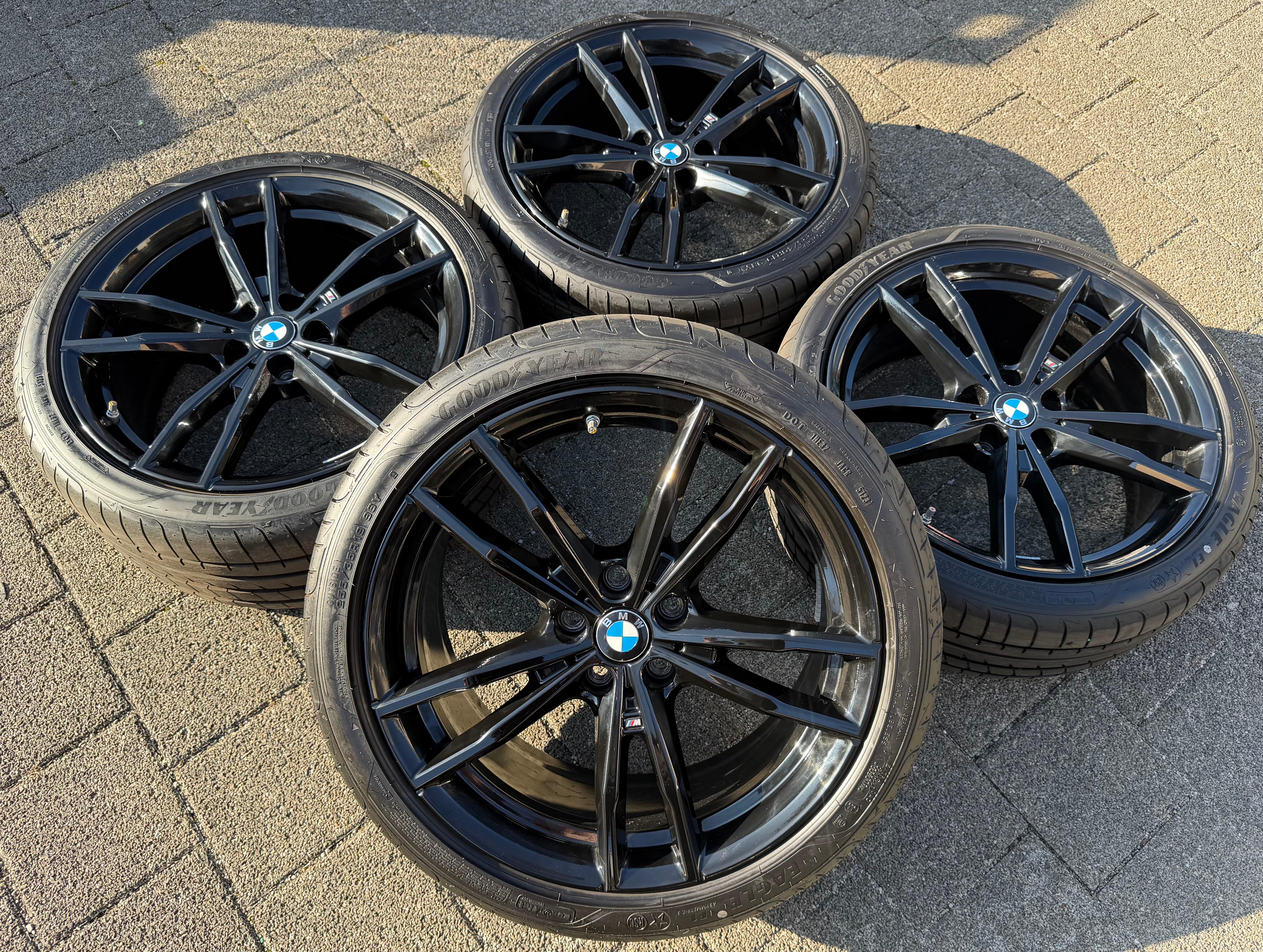 4 roues été complètes en alliage d’origine 19" BMW Série 3 G20 G21 Série 4 G22 G23 M791 avec RDKS
